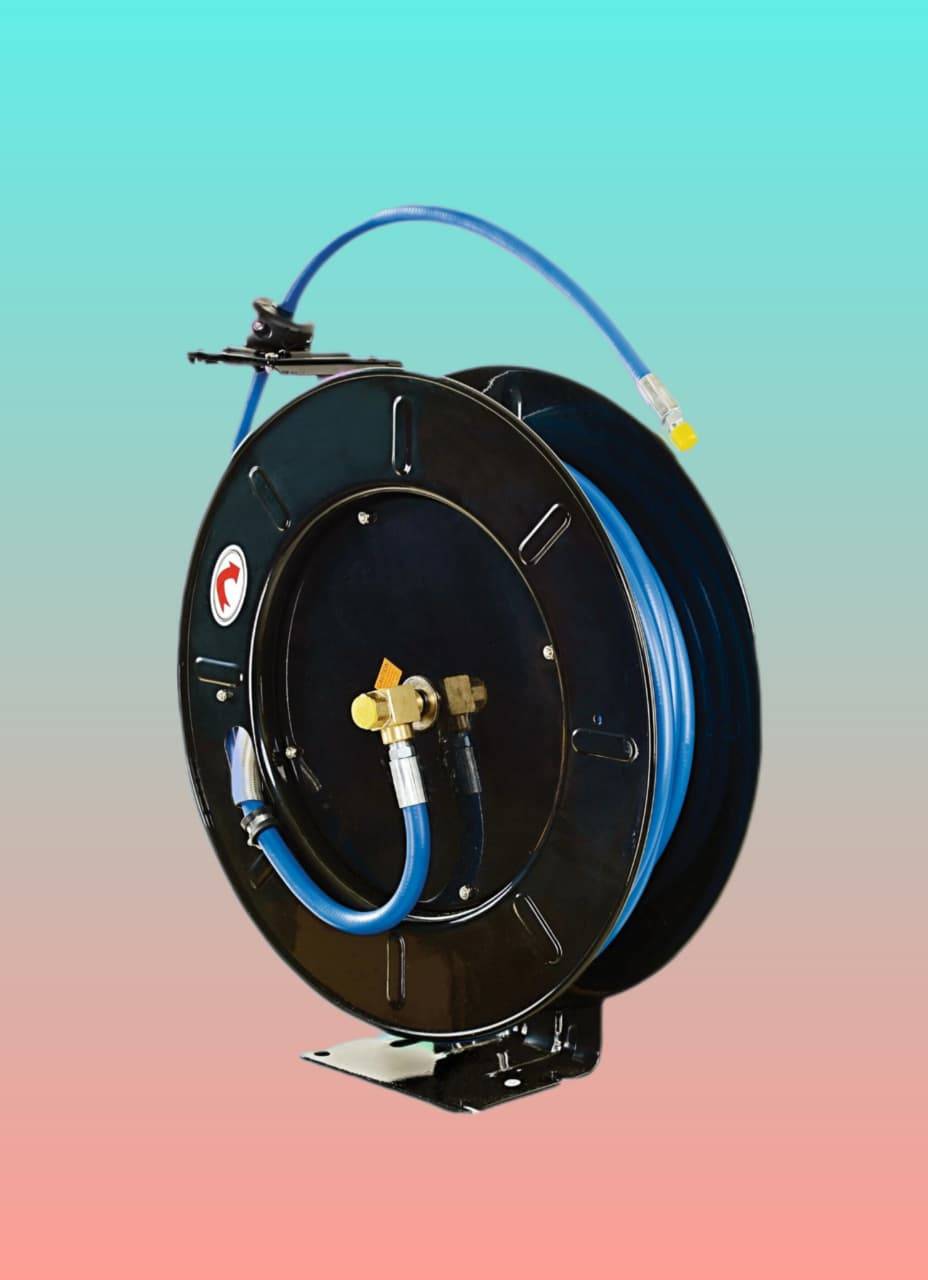 Retractable Pressure Washer Hose Reel 50ft 3/8"