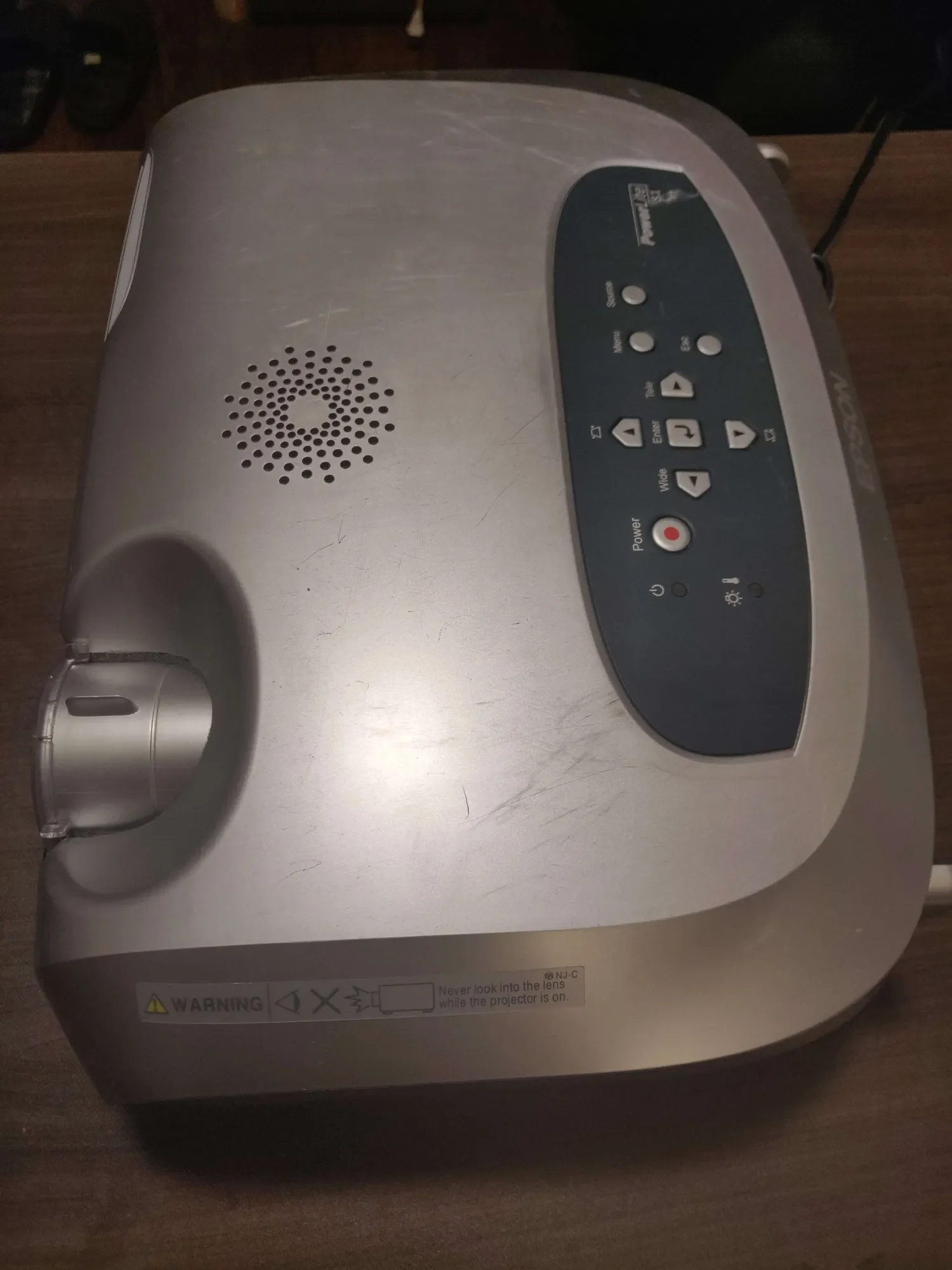Epson PowerLite Projector -- Used But Still Working! - photo 5