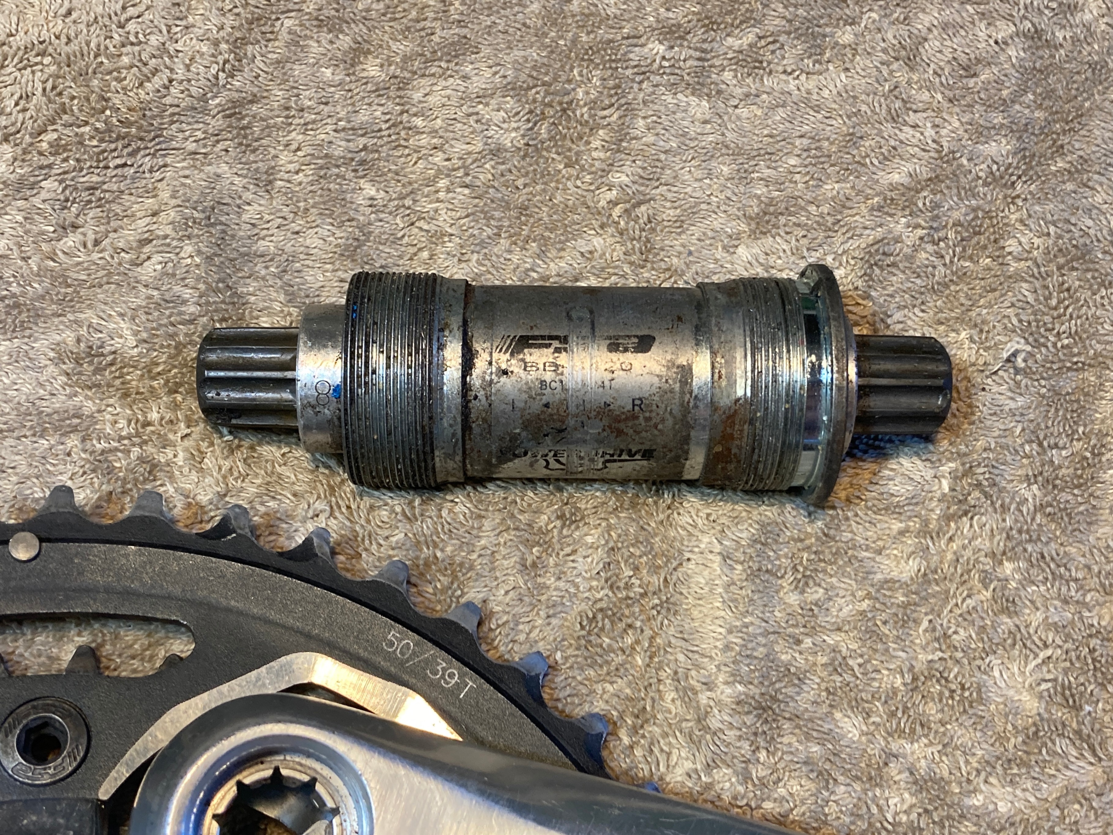 FSA Vero Crank 9 SP Triple Road Hybrid Tour Gravel Crankset  BB - photo 5
