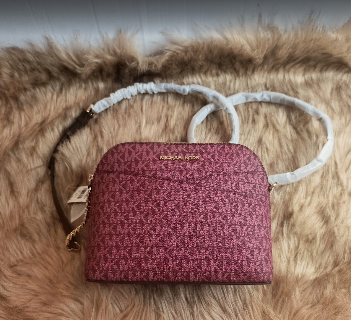 Michael Kors Jet Set Travel Medium Logo Dome Crossbody Bag - photo 2