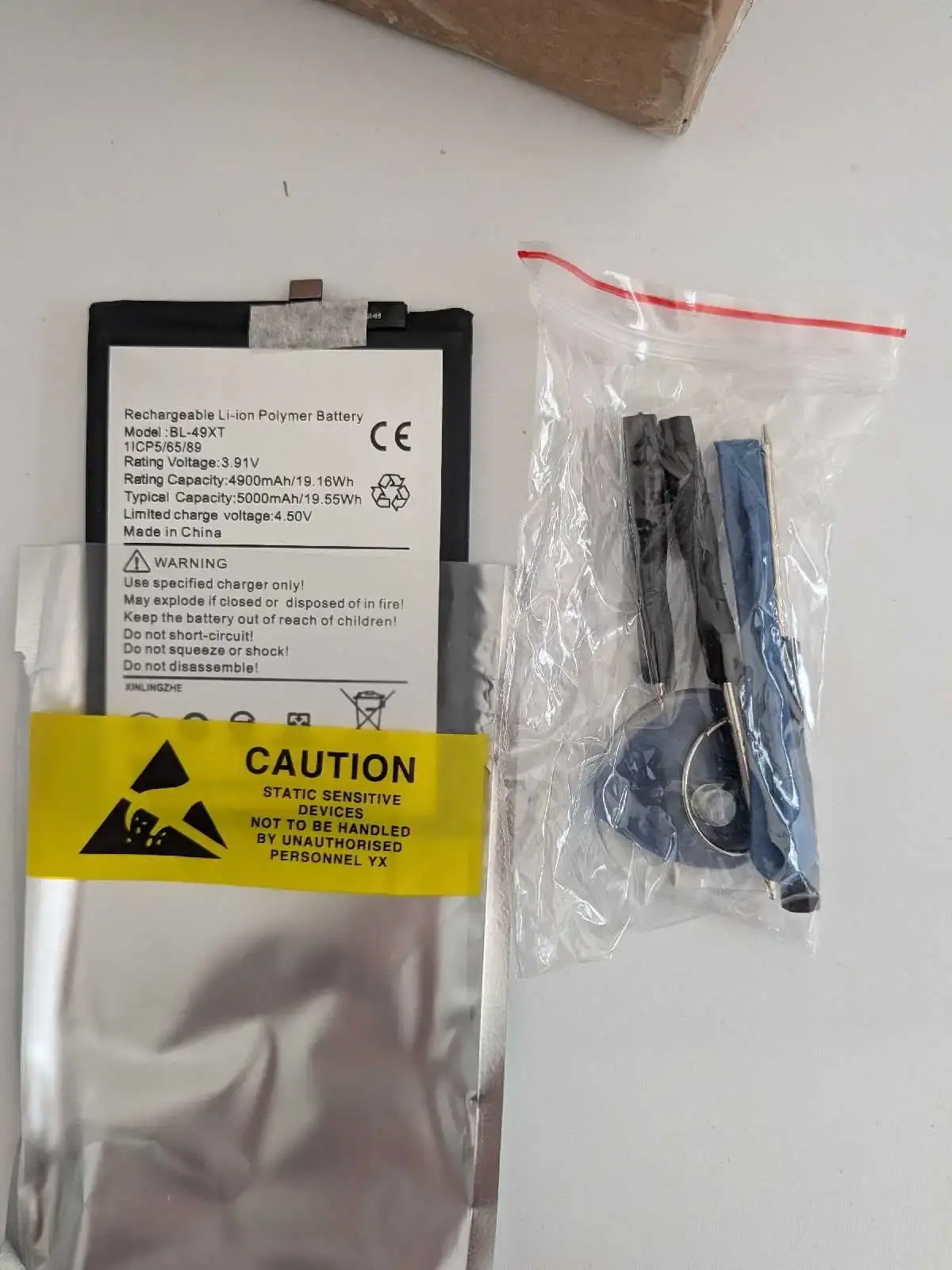 Rechargeable Li-ion Polymer Battery BL-49XT - photo 2