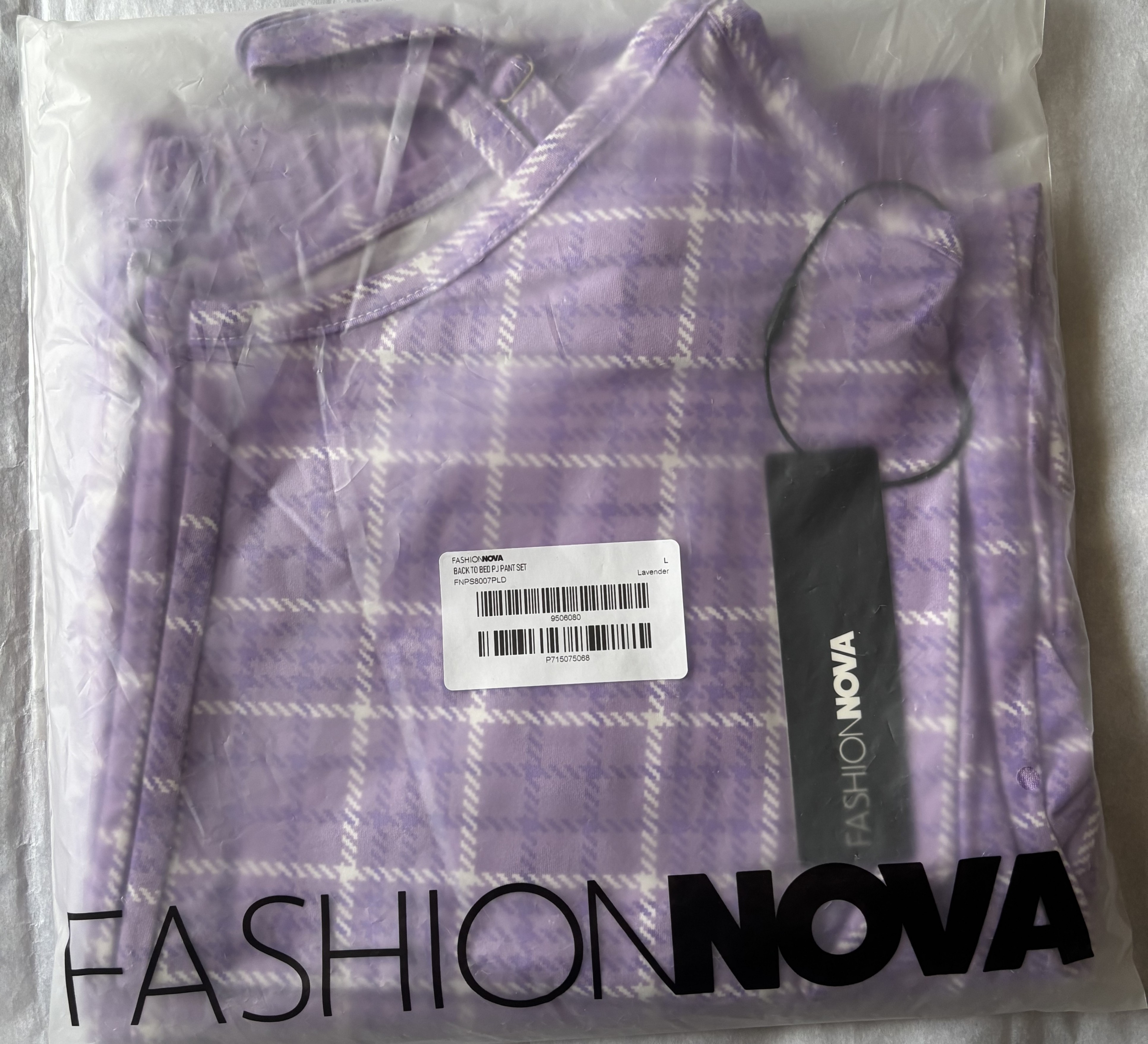 FashionNova-Back To Bed PJ Pant Set - photo 4