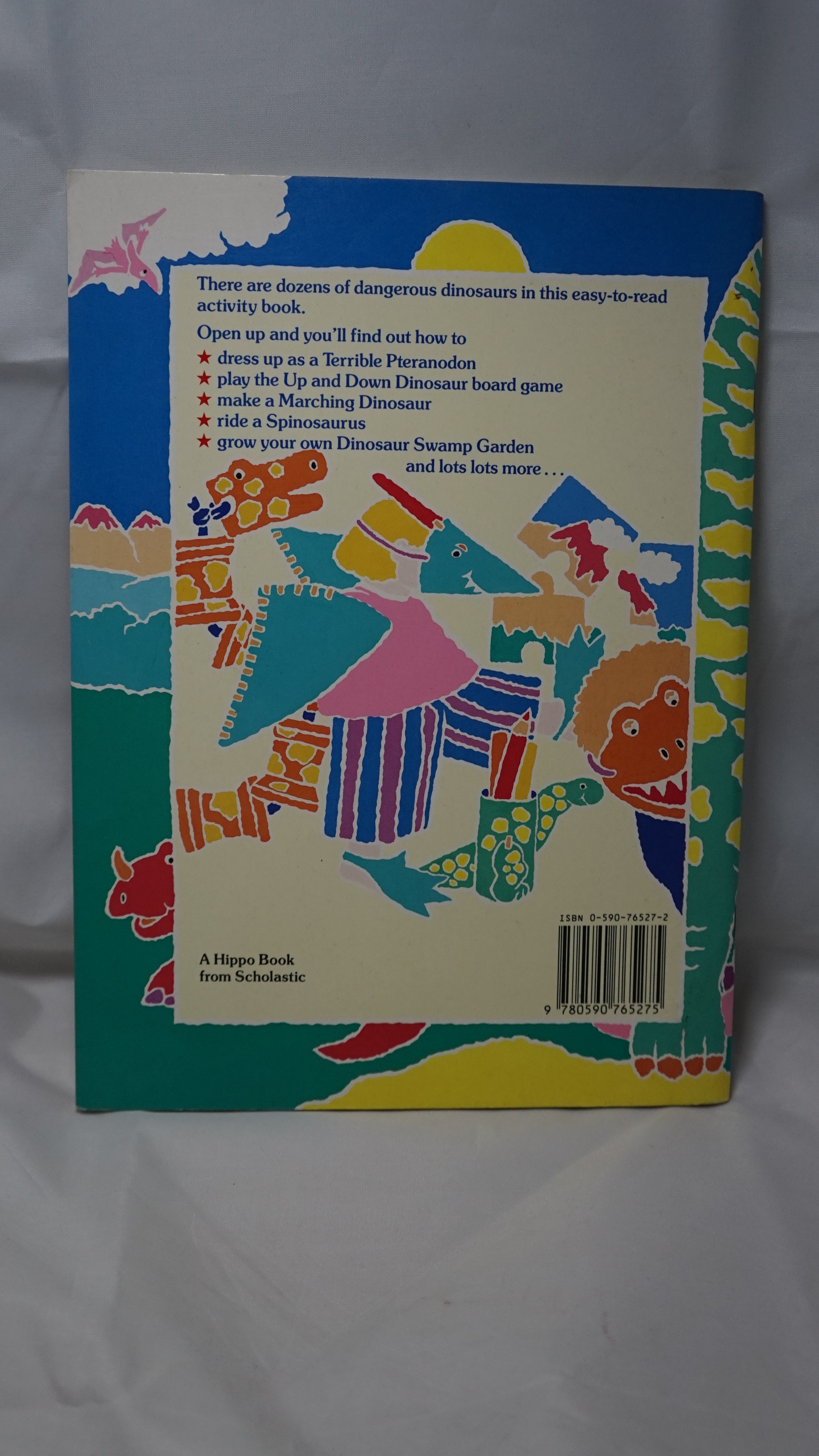 My First Dinosaur Activity Book Claire Henley 1991 Scholastic Vi - photo 2