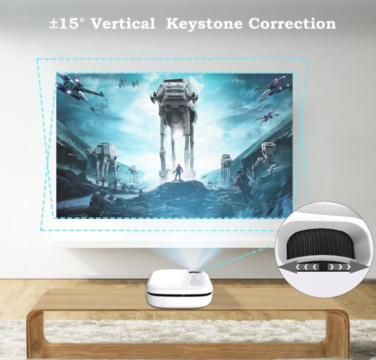 NEW Mini Portable Projector with 9500 Lumens Brightness - photo 2