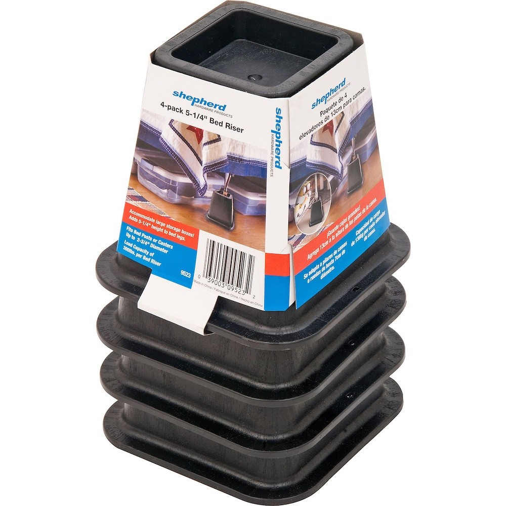 Bed Risers – 4 Pack