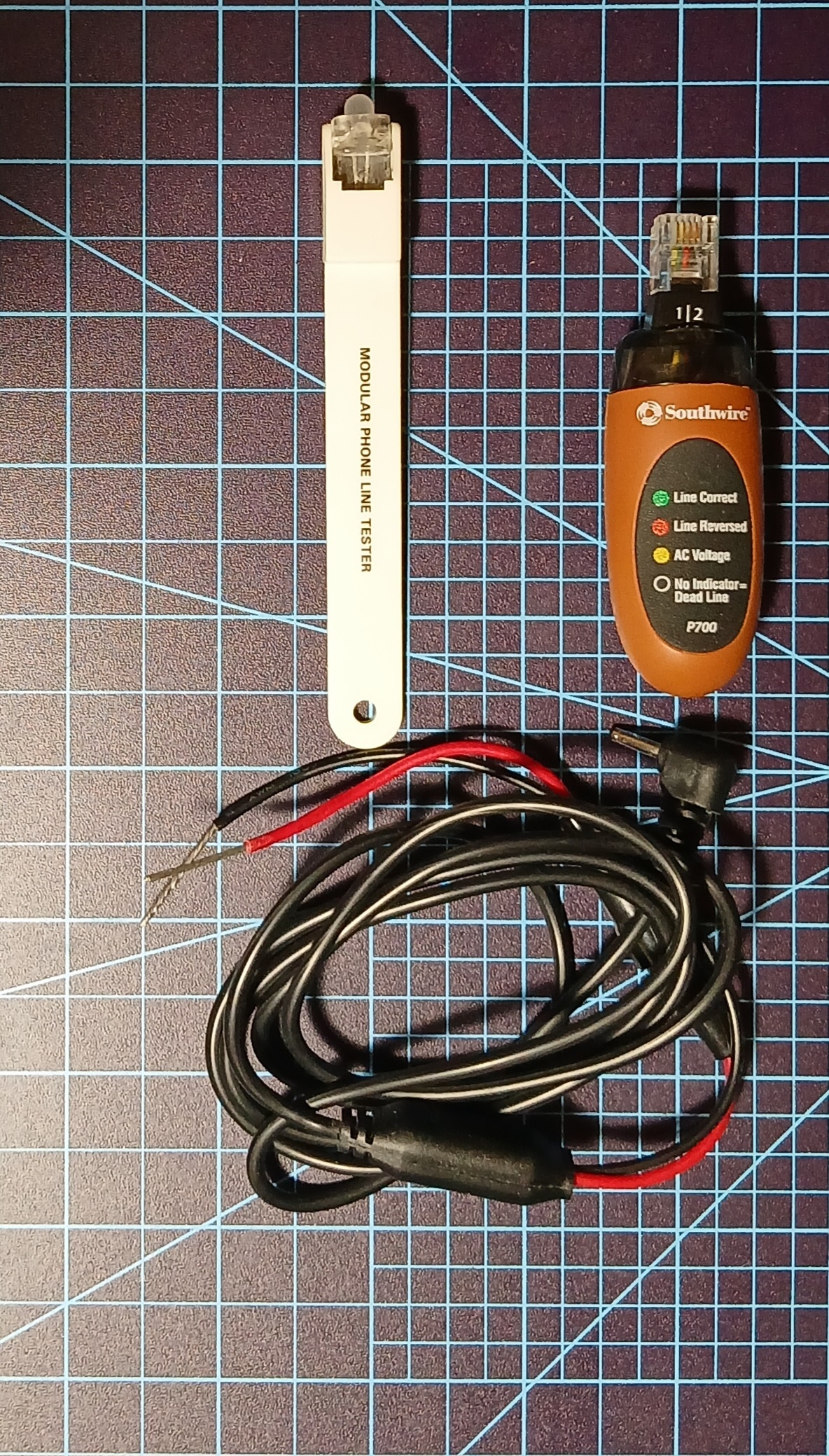 Mastech MS6812 Cable Finder + Southwire P700 phone outlet tester - photo 2