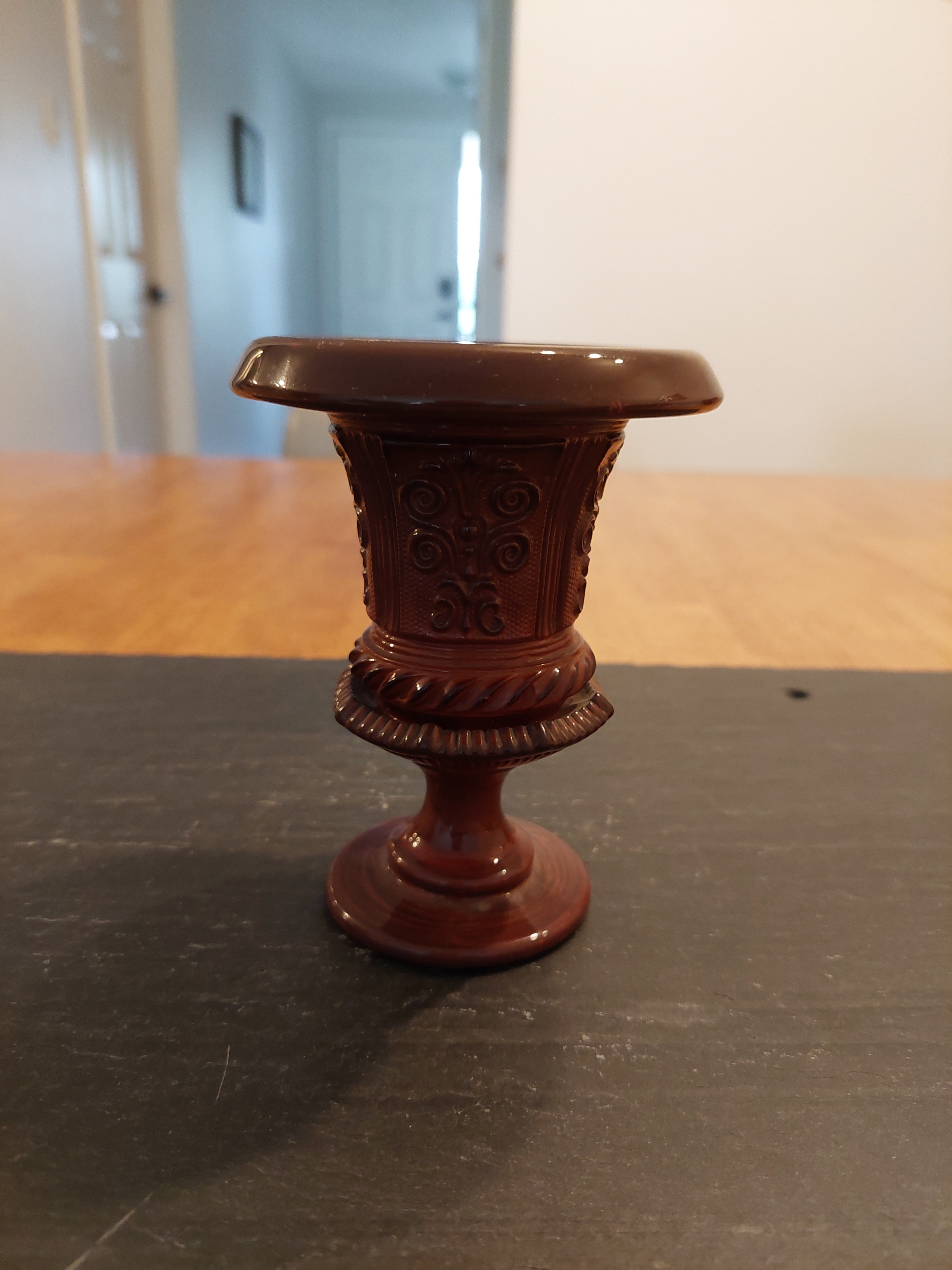 Vintage Slag (end of the day glass) Vase