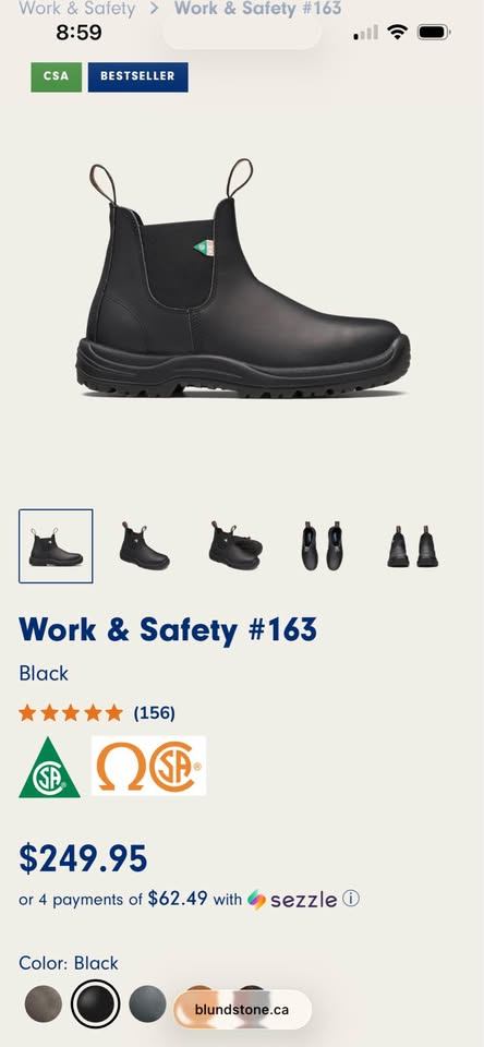 BLUNDSTONE 163 Work Boots - photo 3