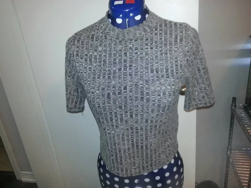 Grey (Black And White) Miss Cocoa Shirt Size Medium But Could...