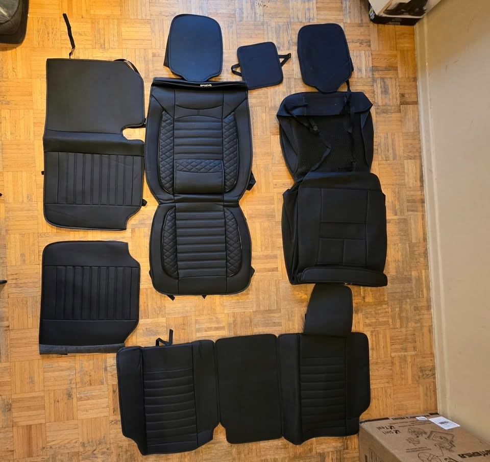 14-15. BRAND NEW universal LEATHER seat covers