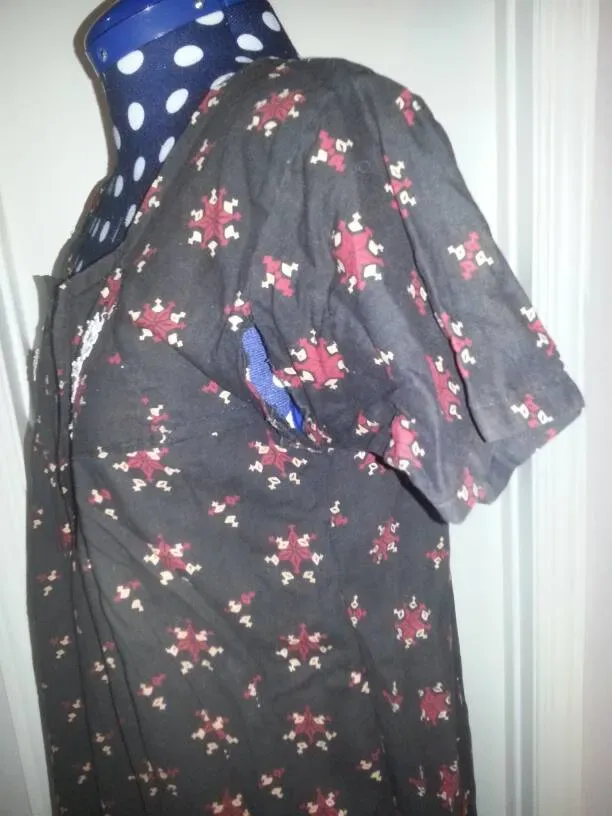 Patterned Long Indian Night Gown/ House Dress (Used) - photo 5
