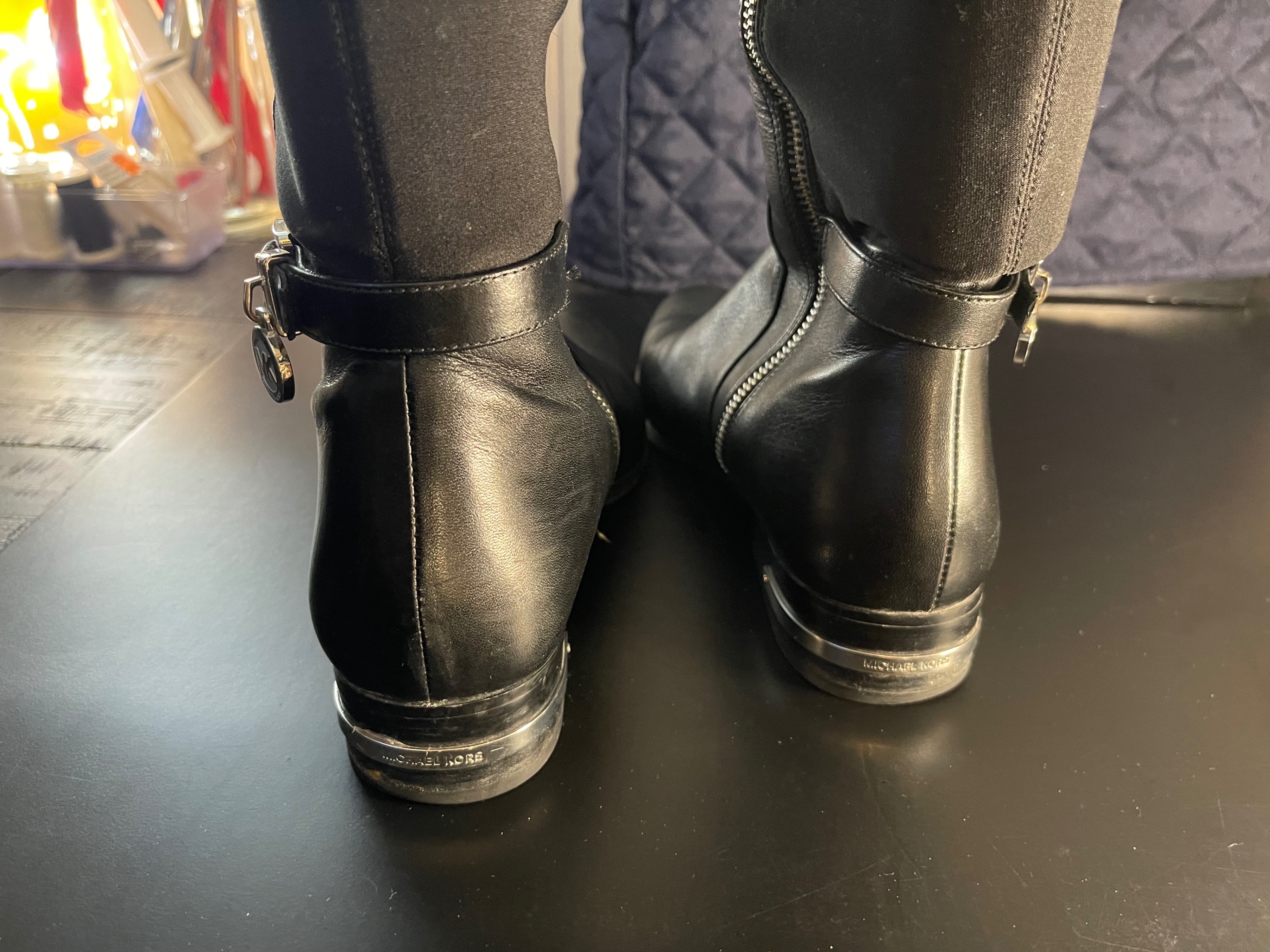 Michael Kors over the knee boots, Size 8 - photo 2