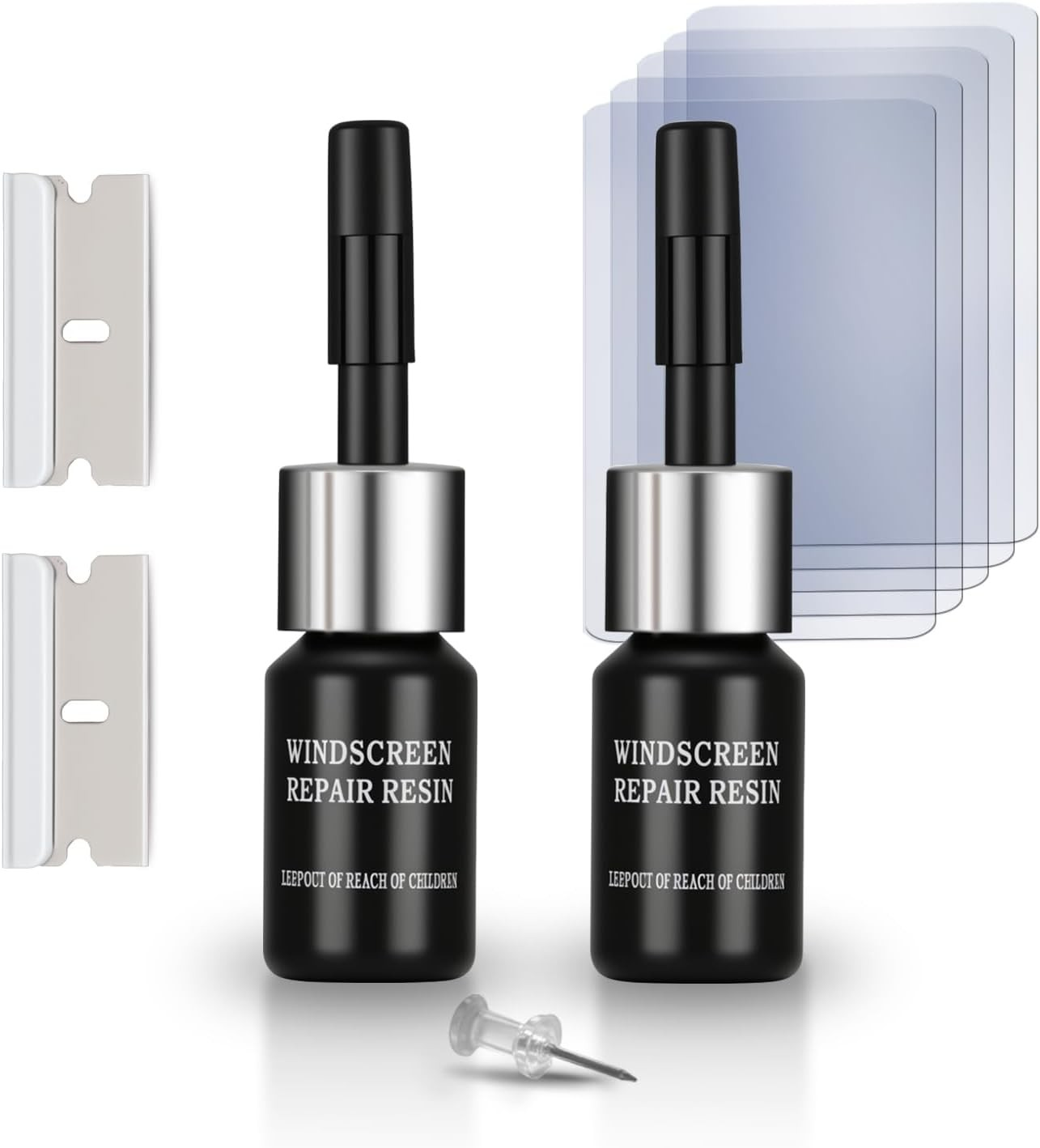 Windshield Repair Kit, 2026 Upgrade Car Glass Crack Repair - photo 5