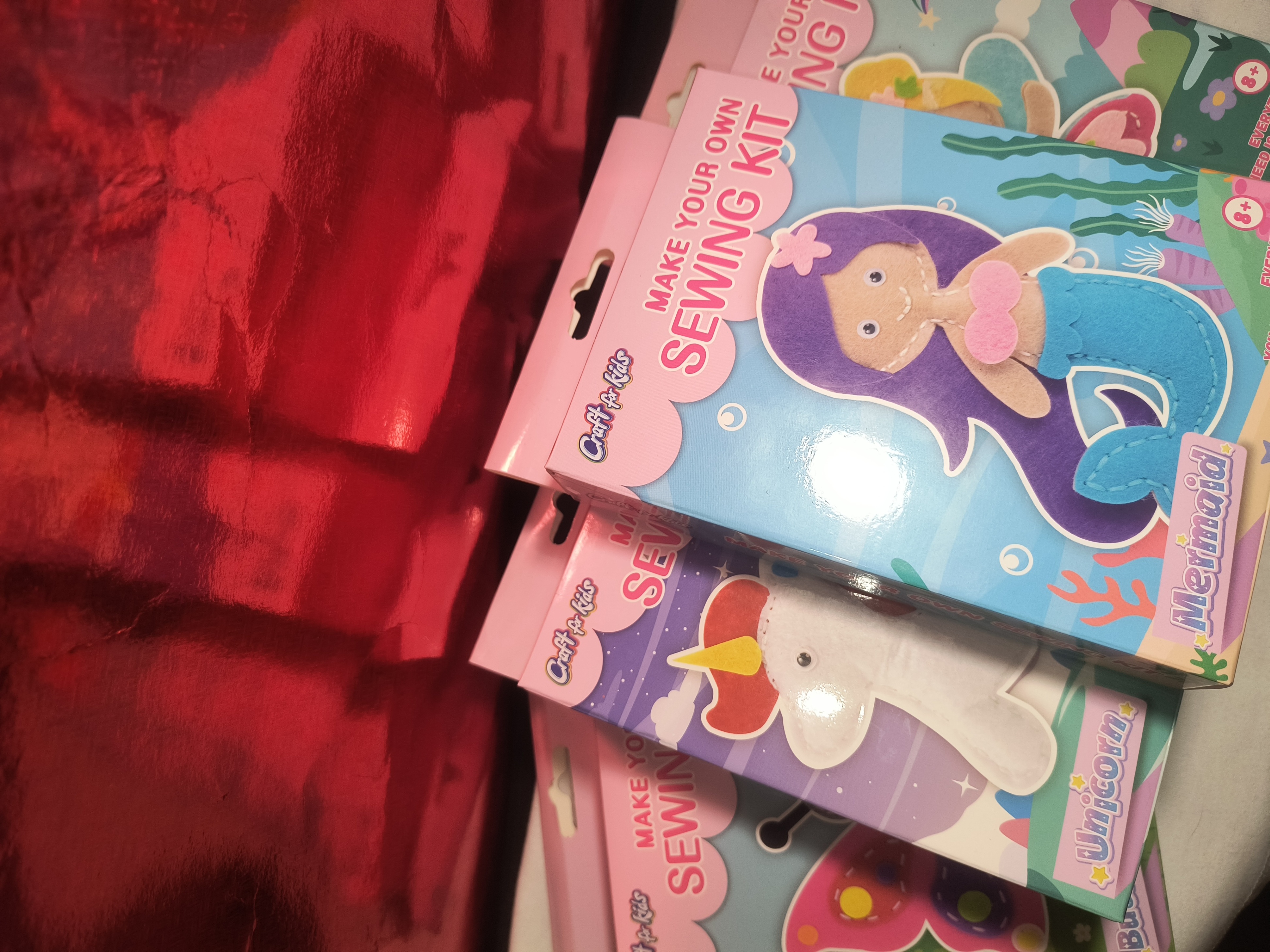 4x DIY Sewing Kit Lot of Unicorn, Mermaid, Fairy, and Butterfly! - photo 3