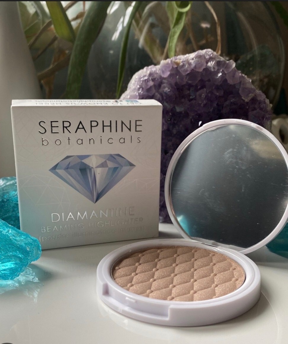 Seraphine Botanicals Diamantine Beaming Highlighter - Oyster
