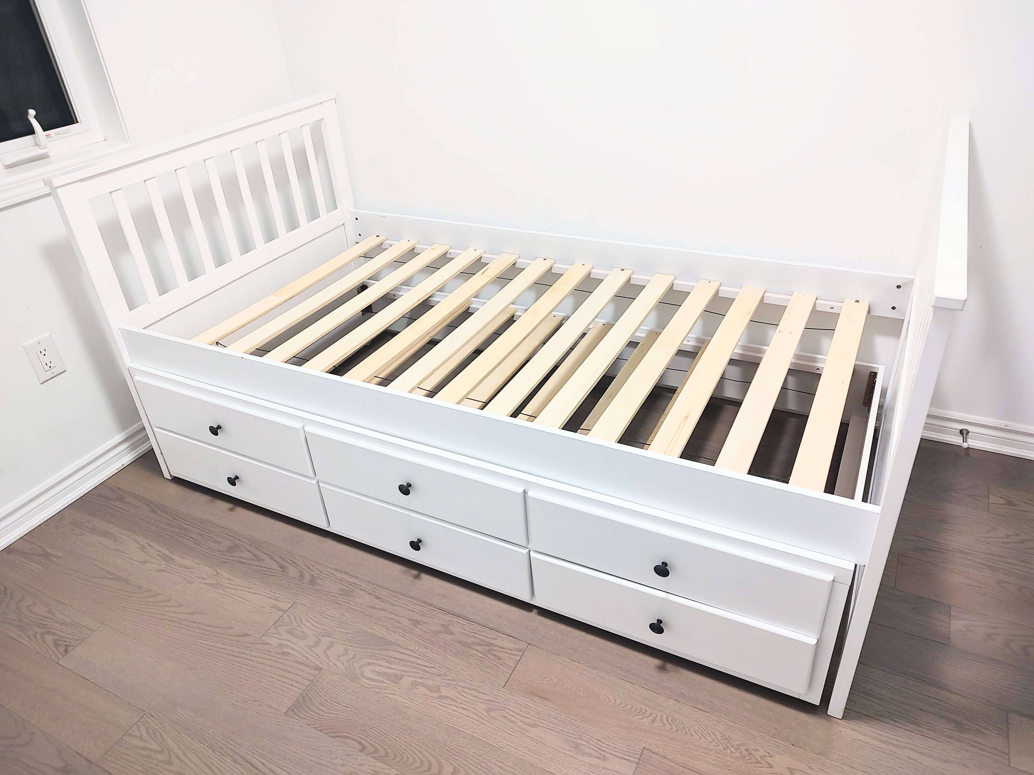 Like New Twin Captain’s Bed with Trundle and Storage - photo 2
