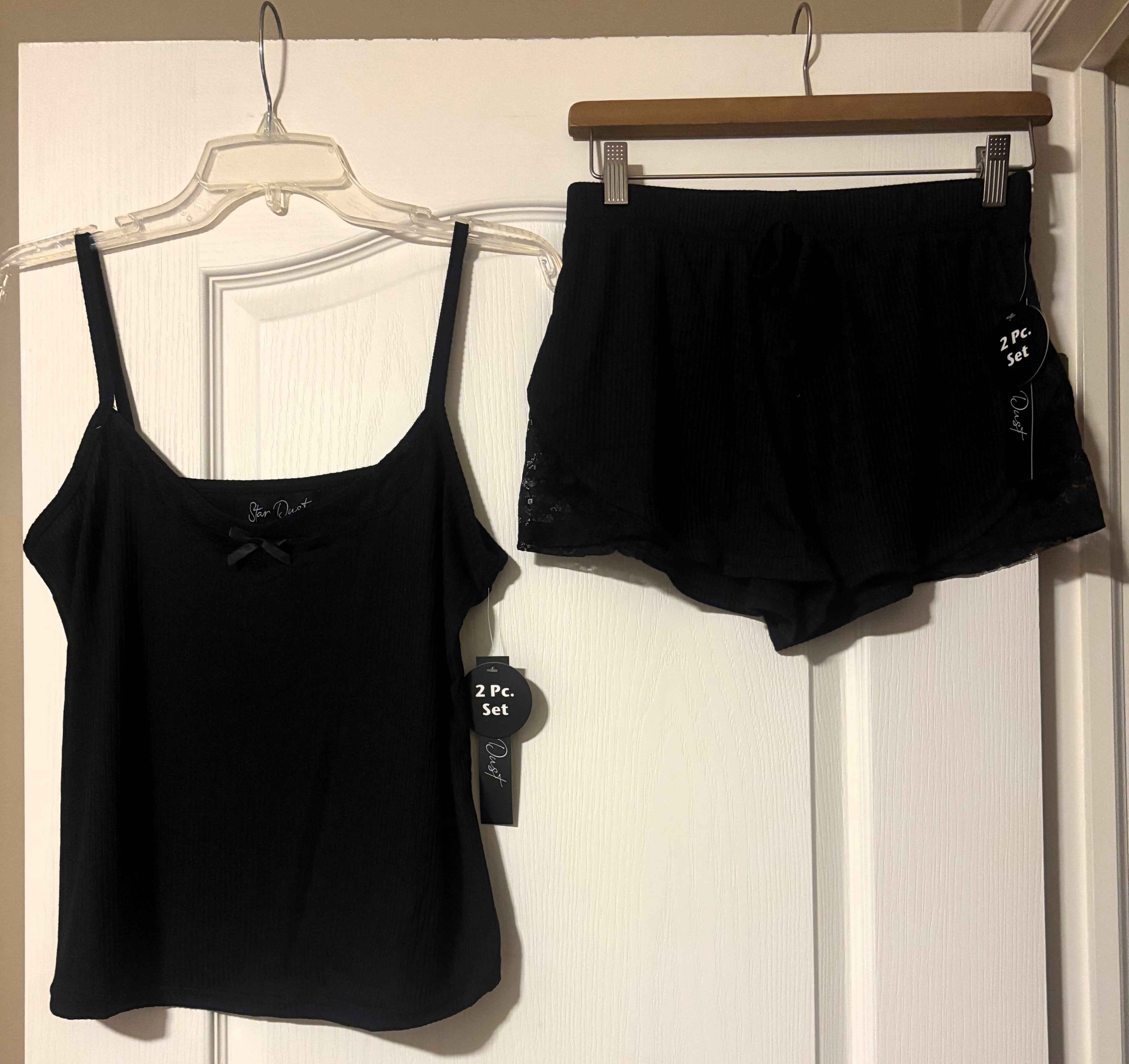 FashionNova-Dream Forever Ribbed Cami PJ Short Set-Medium - photo 2