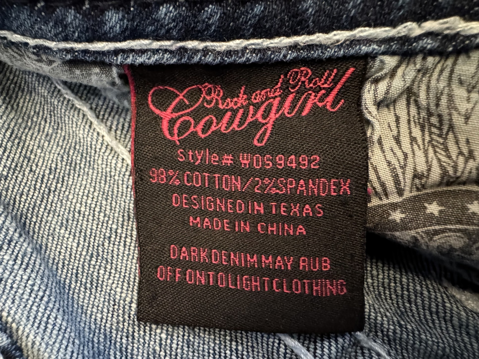 🤠 Rock & Roll Cowgirl Jeans / Jean Rock & Roll Cowgirl 👢 - photo 4