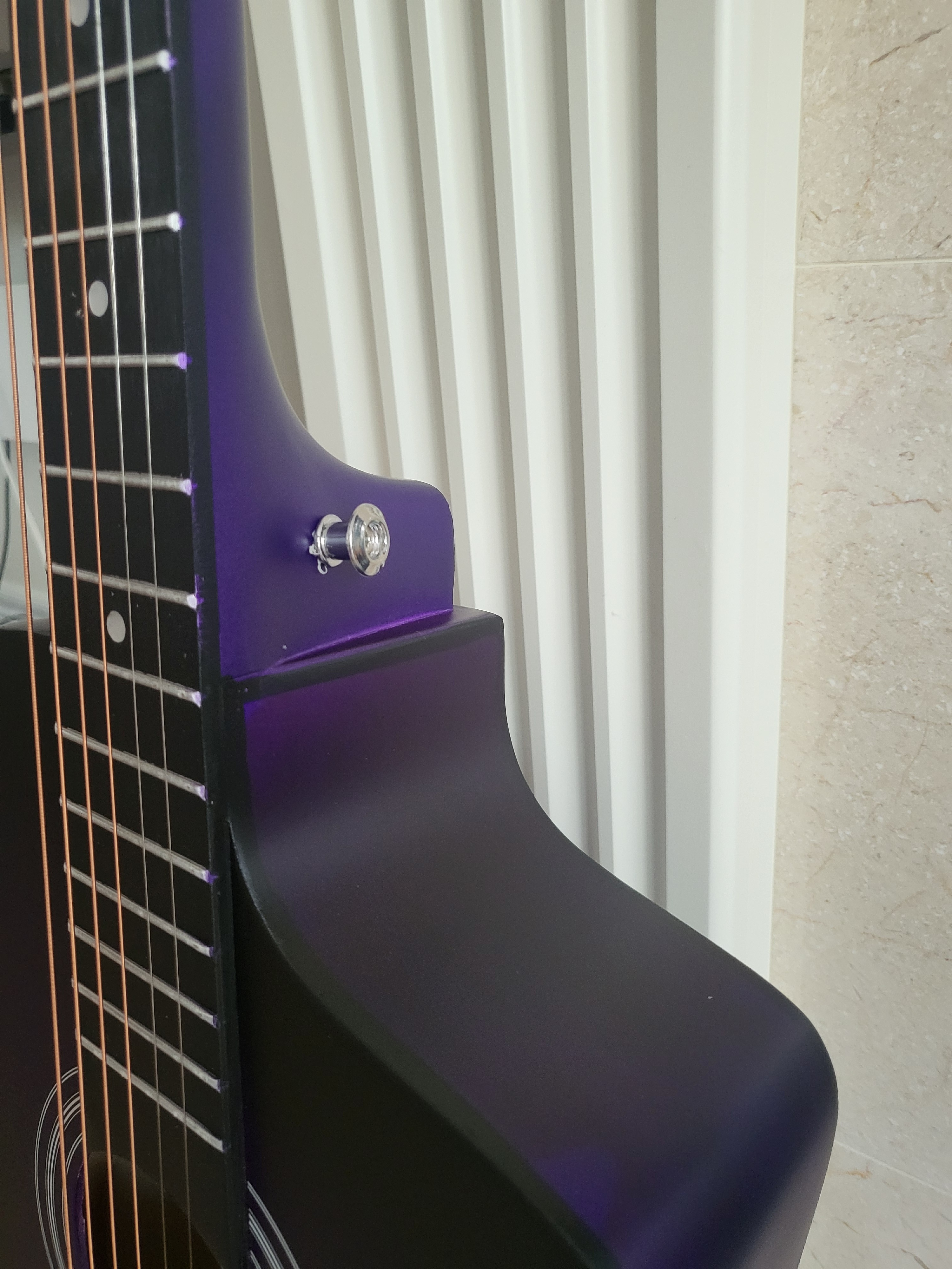 Brand New 38" Acoustic Guitar – Matte Purple Beginner Friendly - photo 2