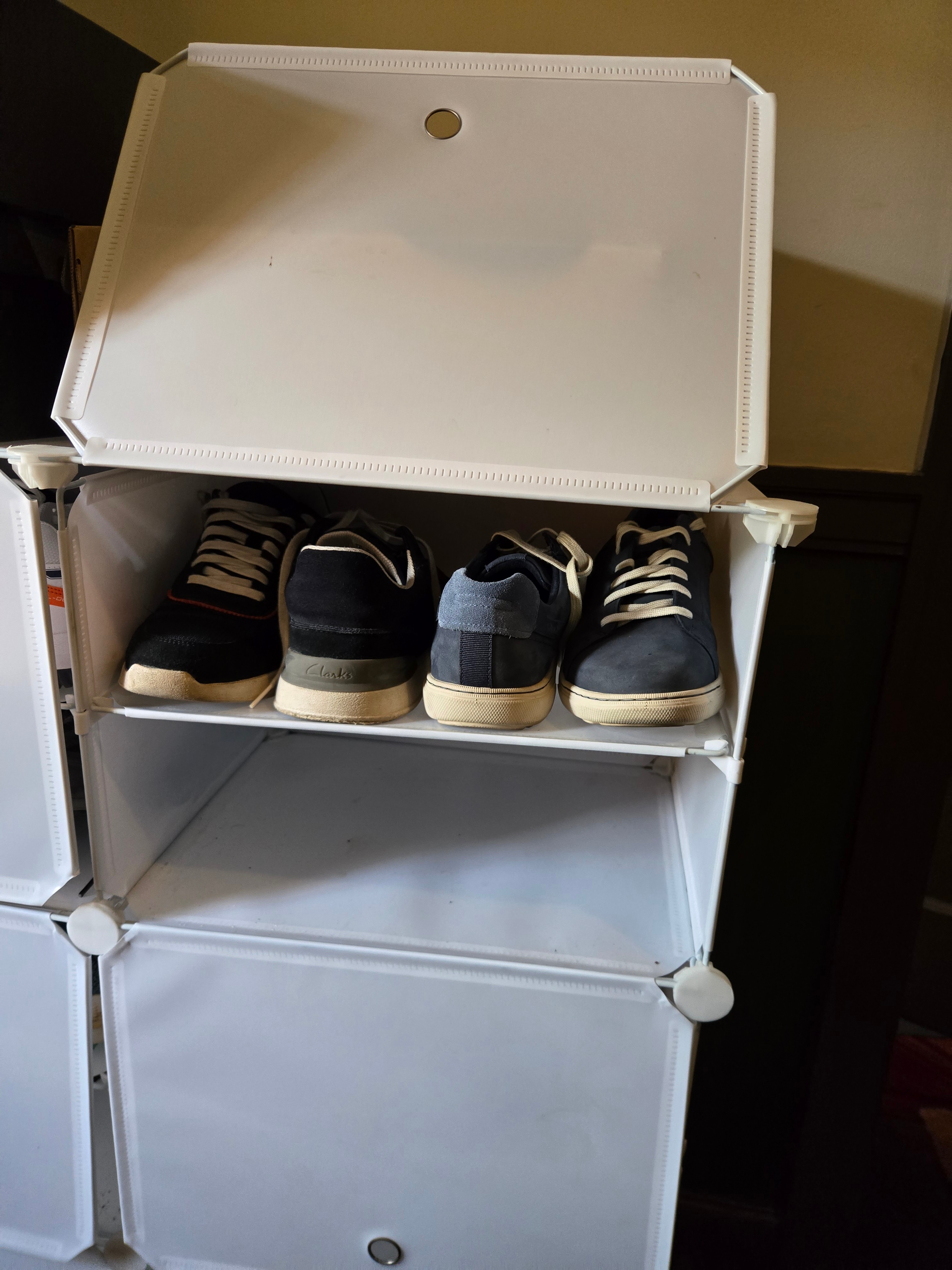Portable Shoe Rack Organizer (8-Tier, 24 Grids) - photo 2