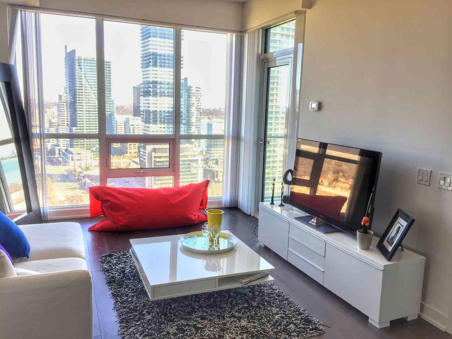 Modern Black & White Textured Shag Area Rug – Designer Style - photo 2