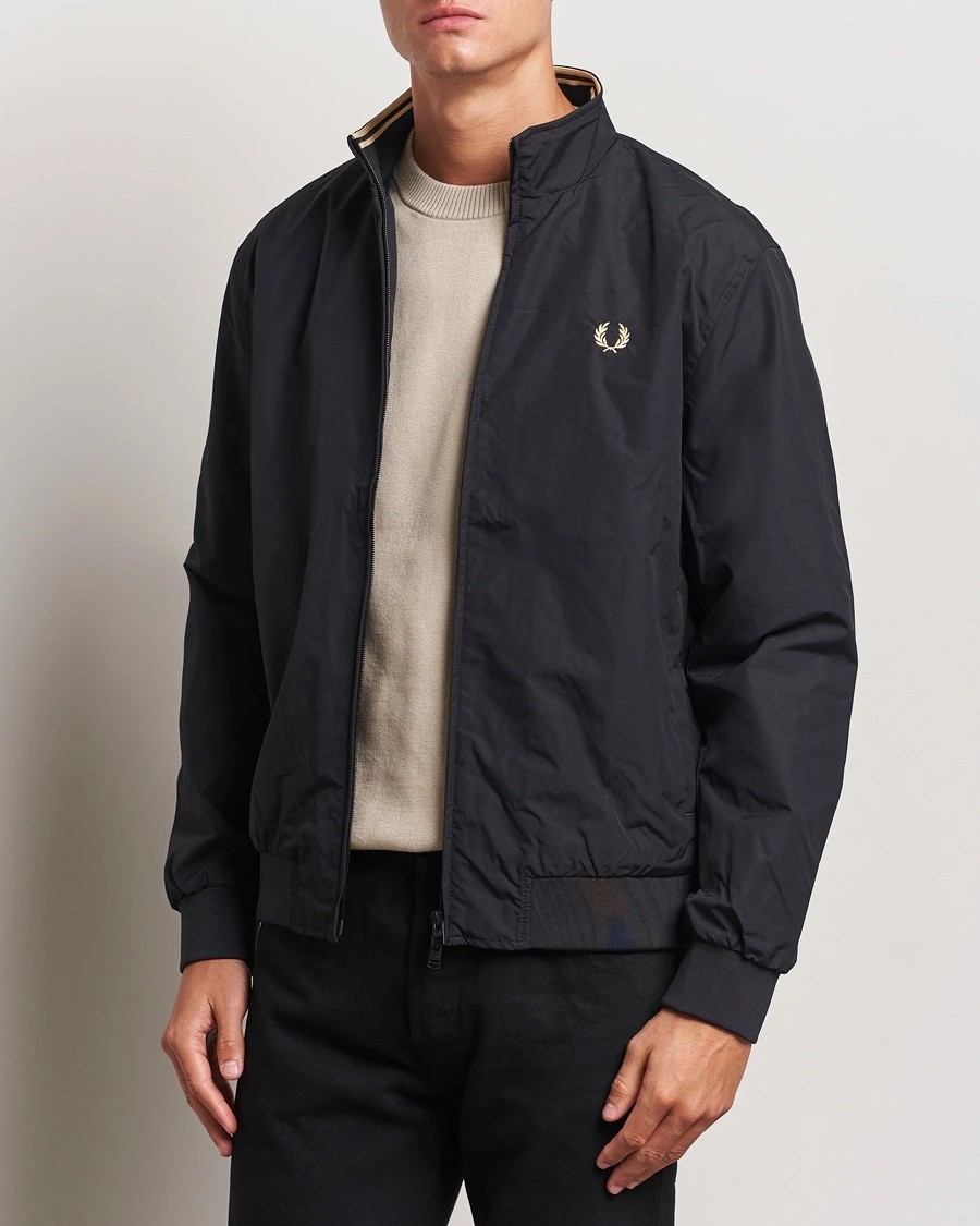 Fred Perry Men’s Harrington Jacket – Black