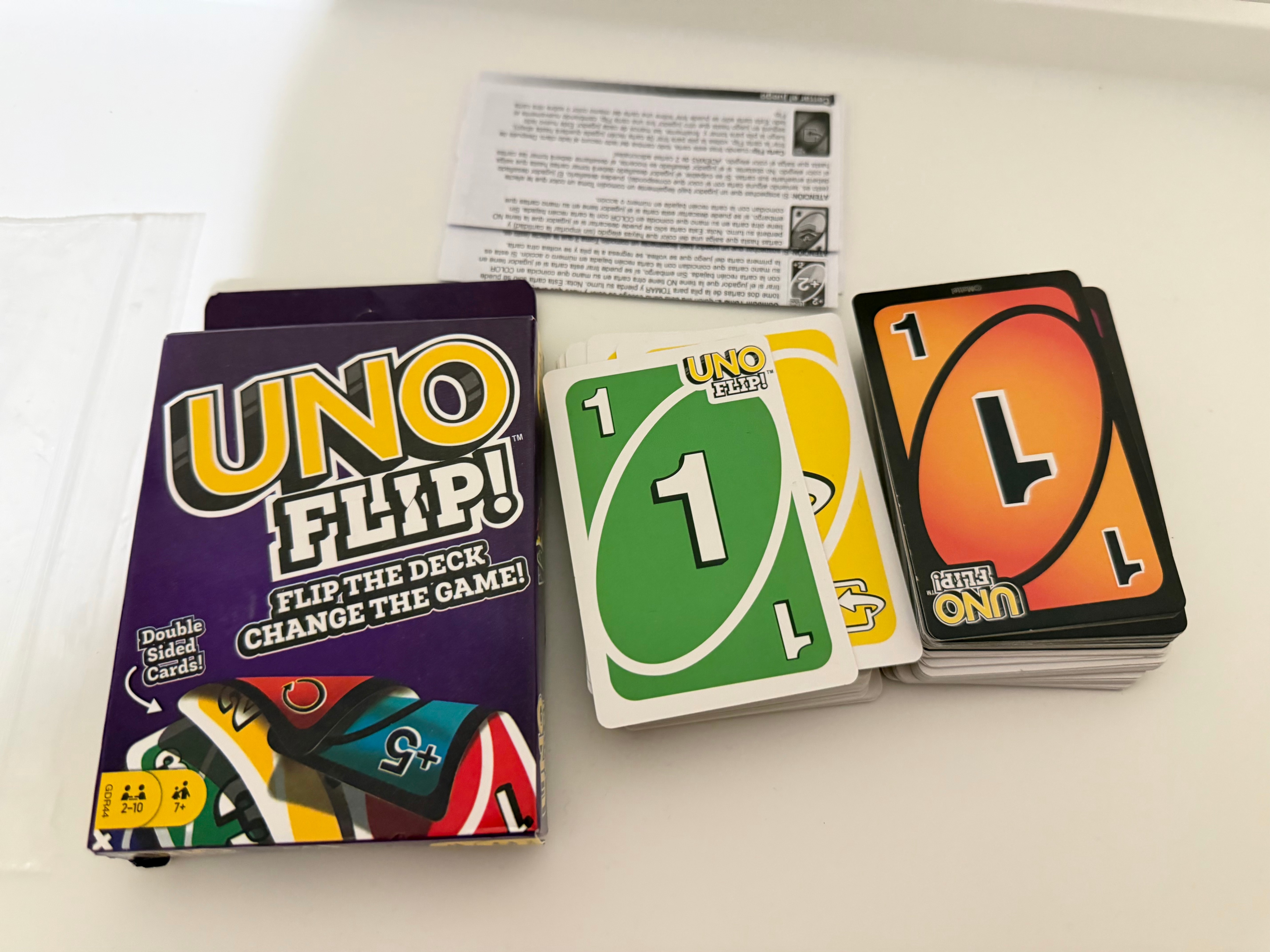 UNO Flip! Card Game – Complete with Box & Instructions - photo 2