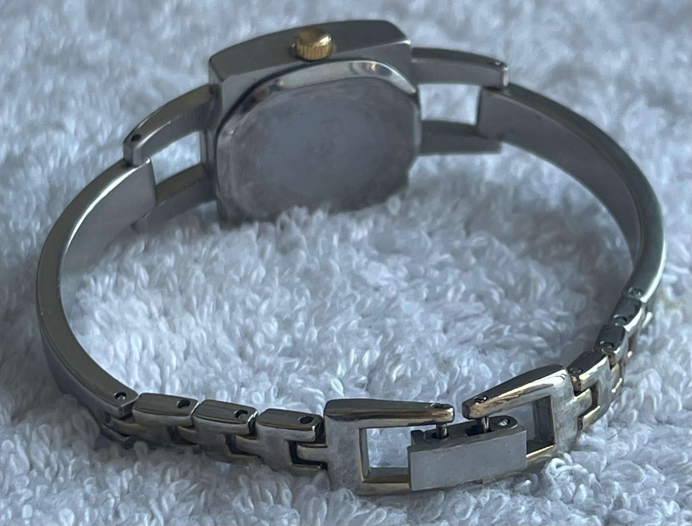 Vintage Acugi Japan Square Link Watch (Needs Battery) - photo 4