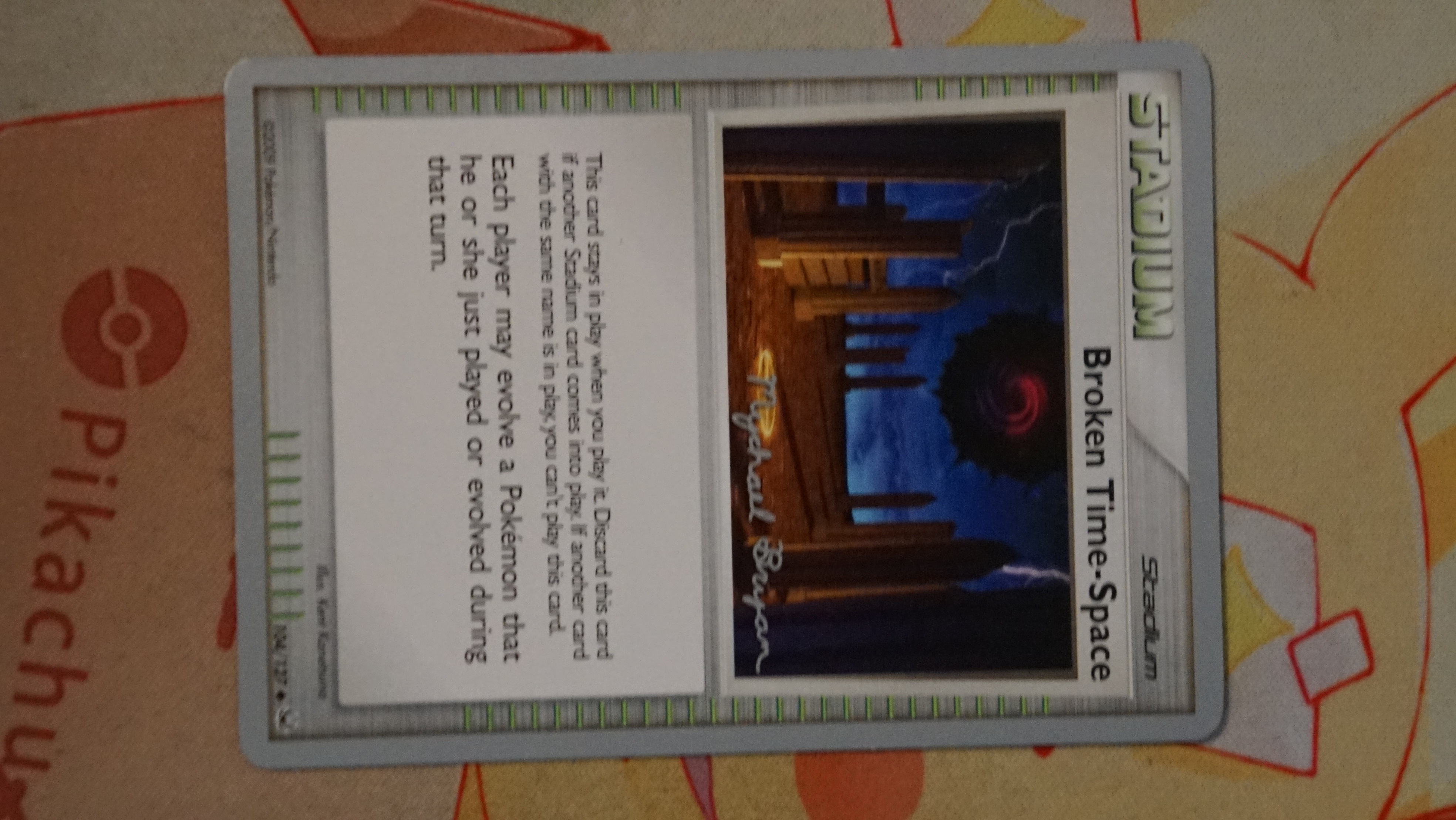 Pokemon Broken Time-Space 104/127 World Championships 2010 Deck - photo 3