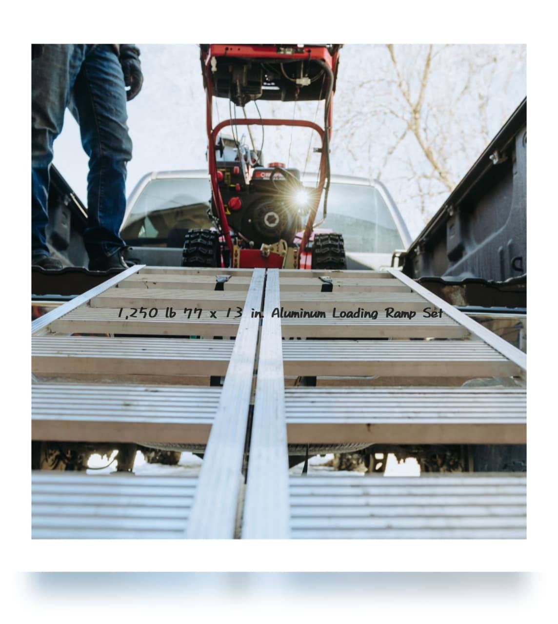 Aluminum Loading Ramps 1250 lb Capacity (77" x 13") - photo 4