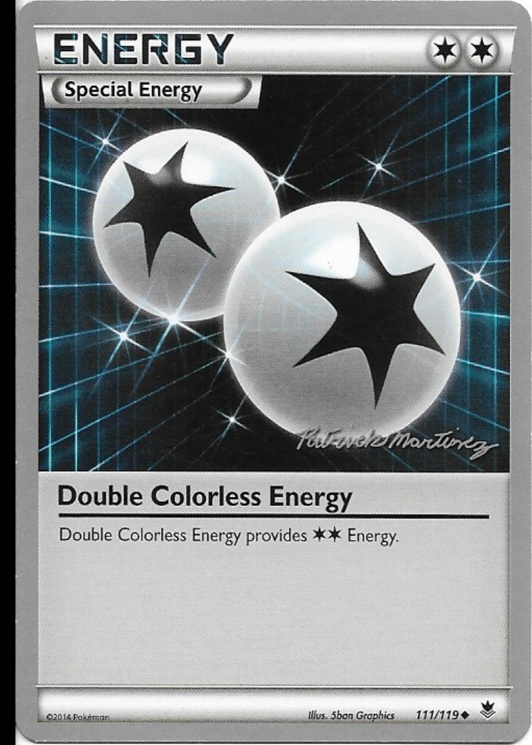 Pokemon Double Colorless Energy 111/119 World Championships 2015