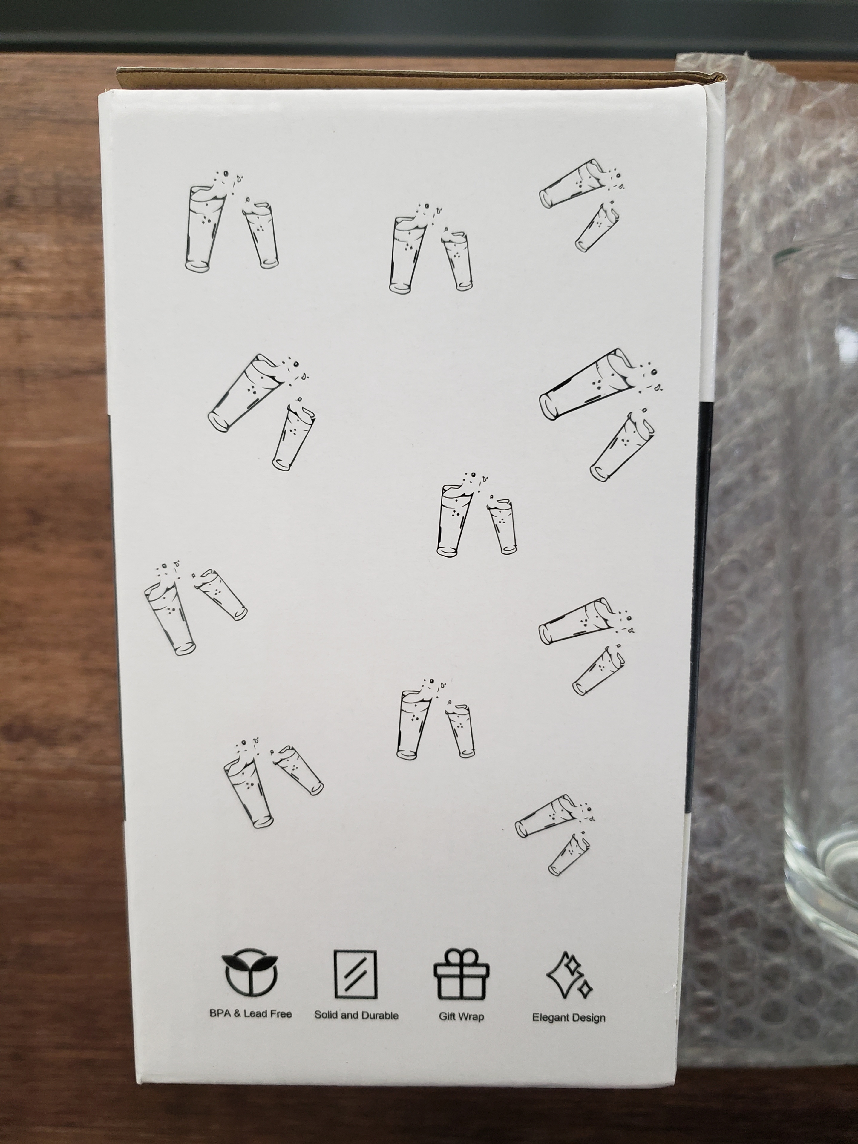 " To dad from the reasons you drink" beer glass - photo 3