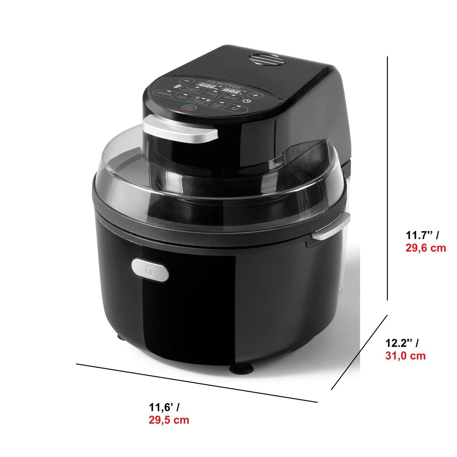 ‼️MOVING OUT SALE‼️Heritage Infrared Steam Air Fryer - 4.3L - photo 3