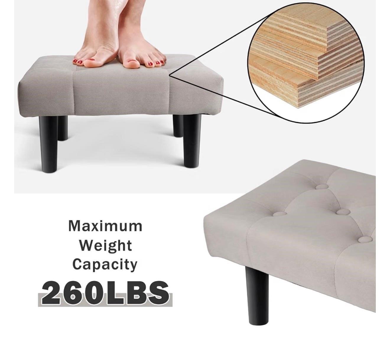 Houchics Small Footstool Ottoman - photo 2