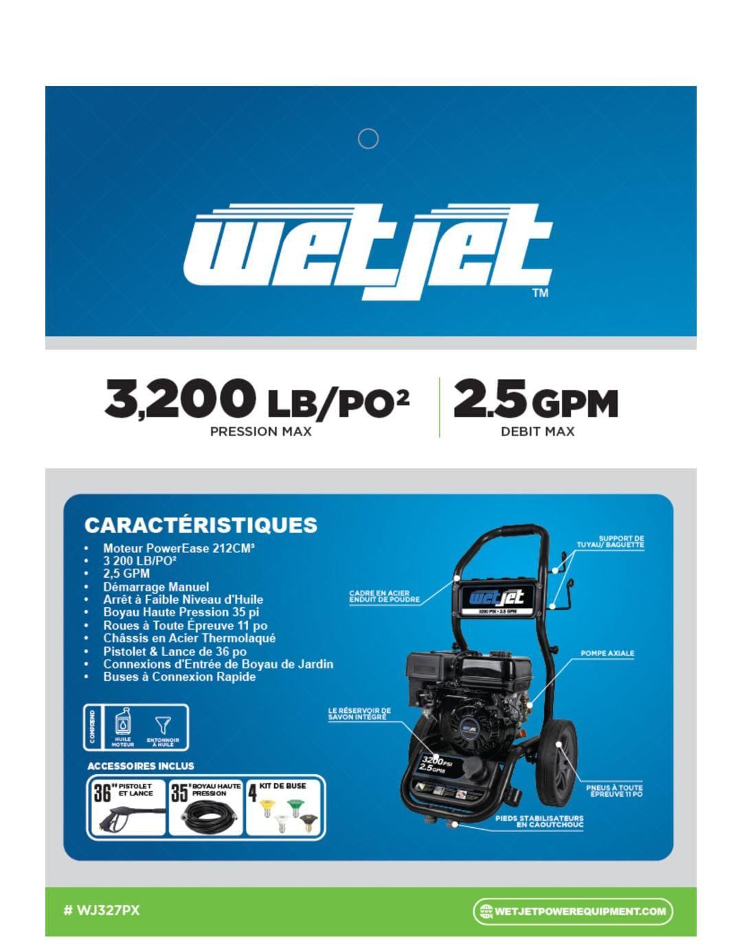 2.5 GPM @ 3,200 PSI Gas Pressure Washer - photo 4