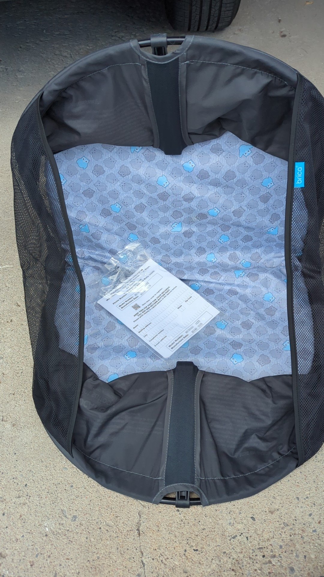 Munchkin Brica Fold N' Go Travel Bassinet - photo 5