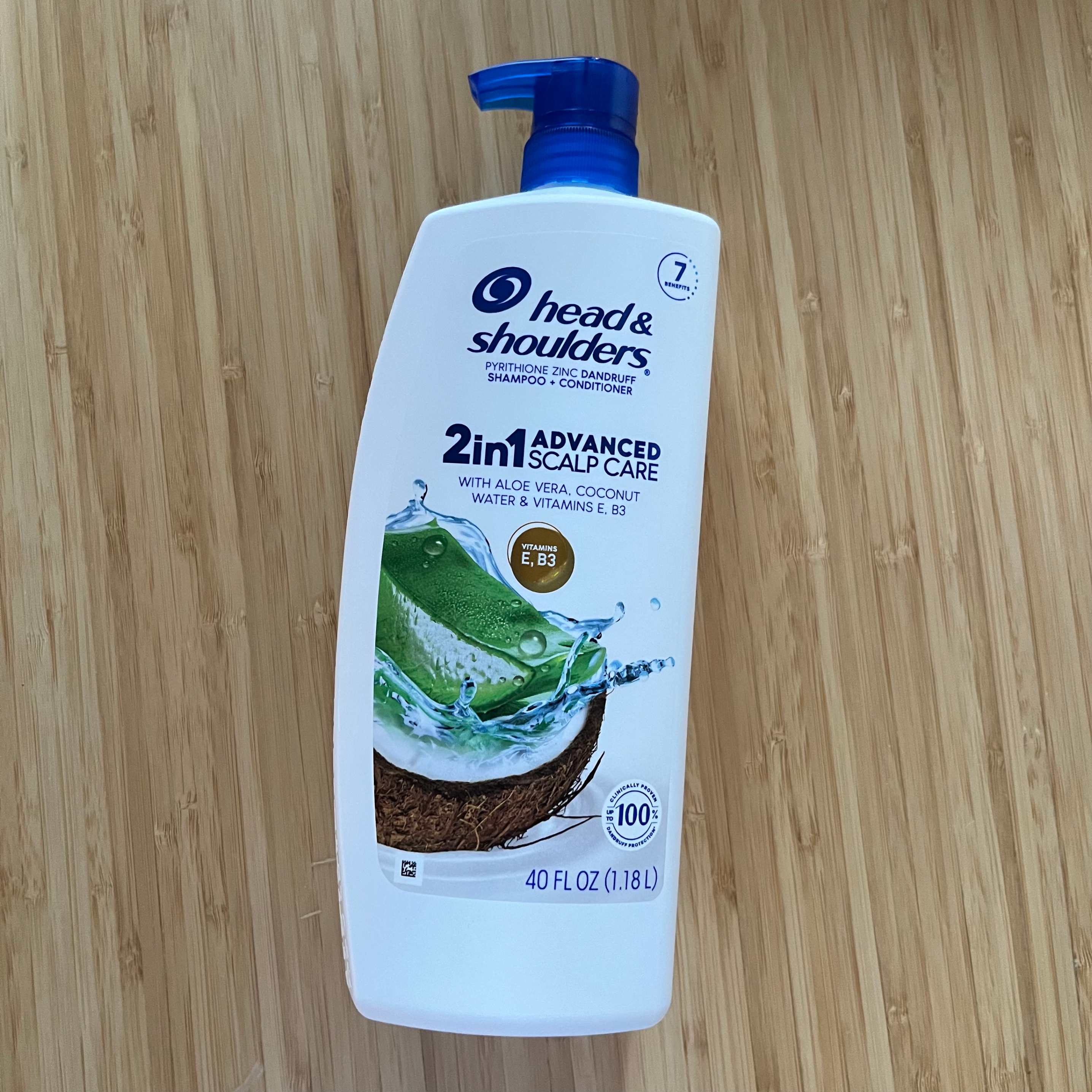 Head & Shoulders 2-in-1 Dandruff Shampoo and Conditioner 40oz