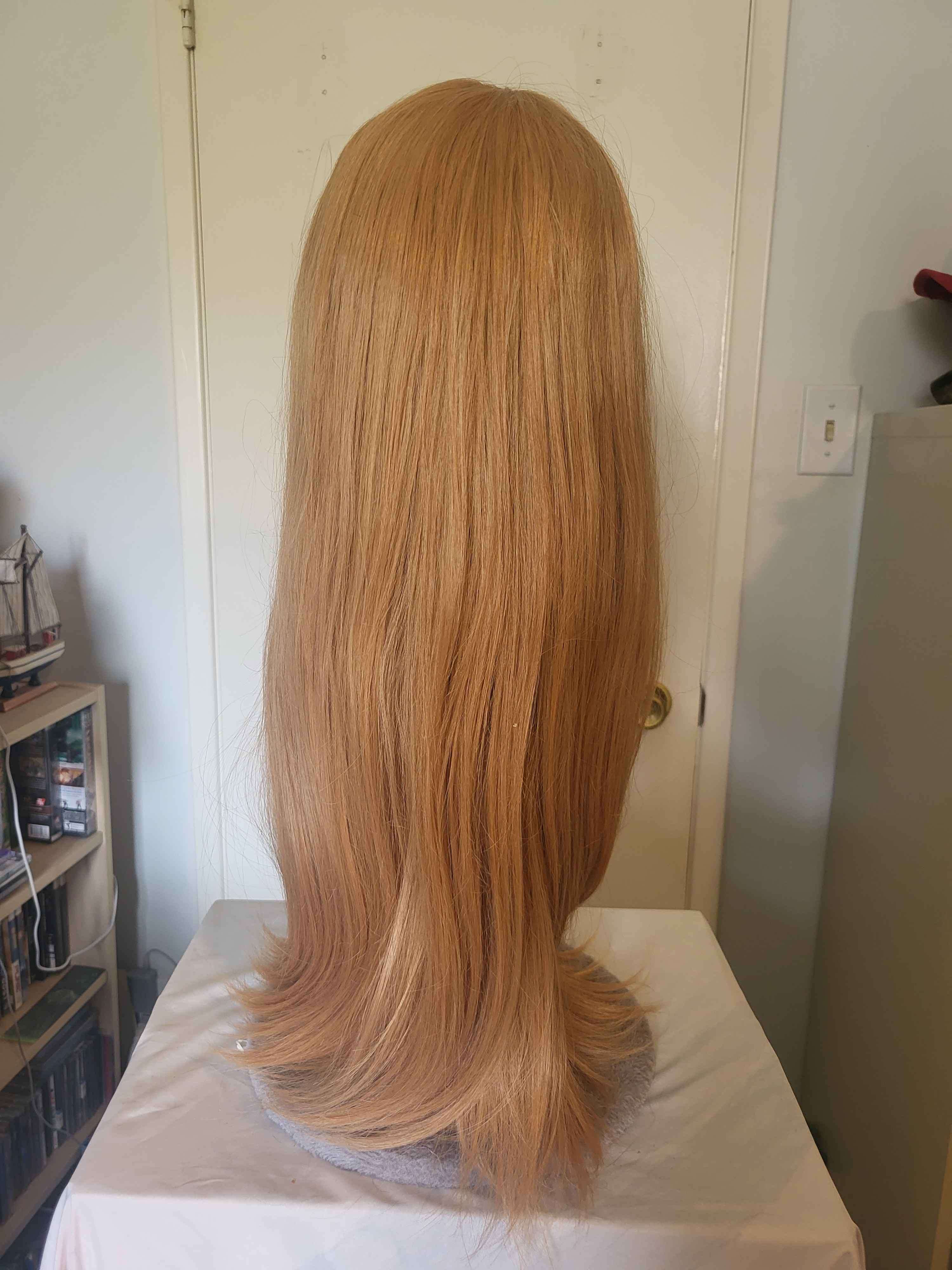 Long Strawberry Blonde Wig - photo 3