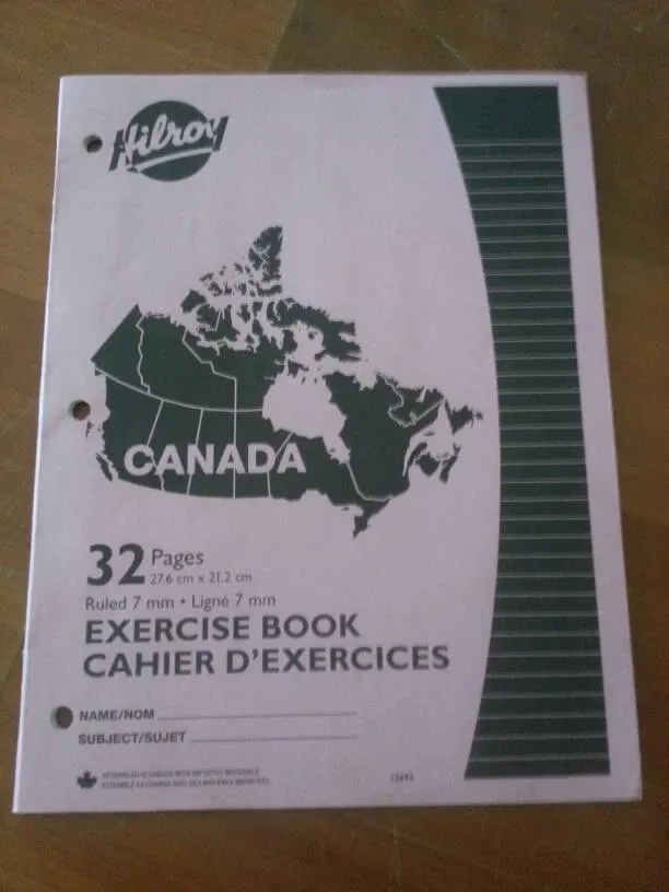 Old School Unused Hilroy Exercise Books (Cahiers D'Exercises) - photo 2