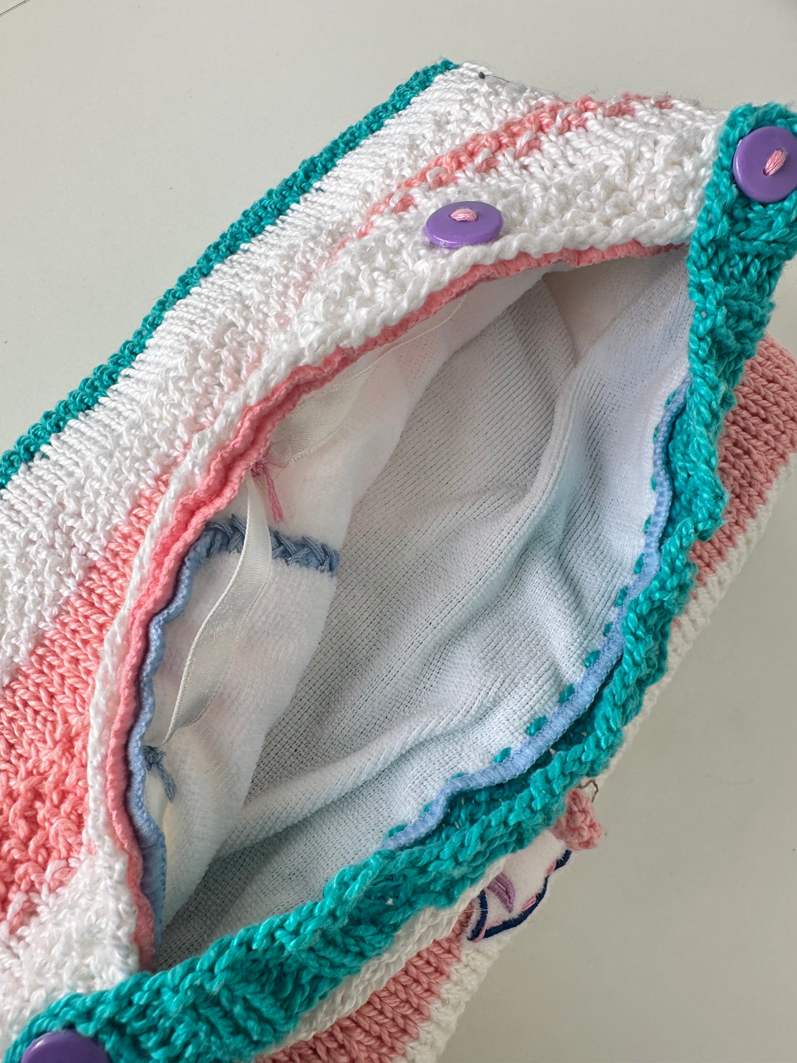 Hand Knit Baby Sleep Sack and Hat - photo 4