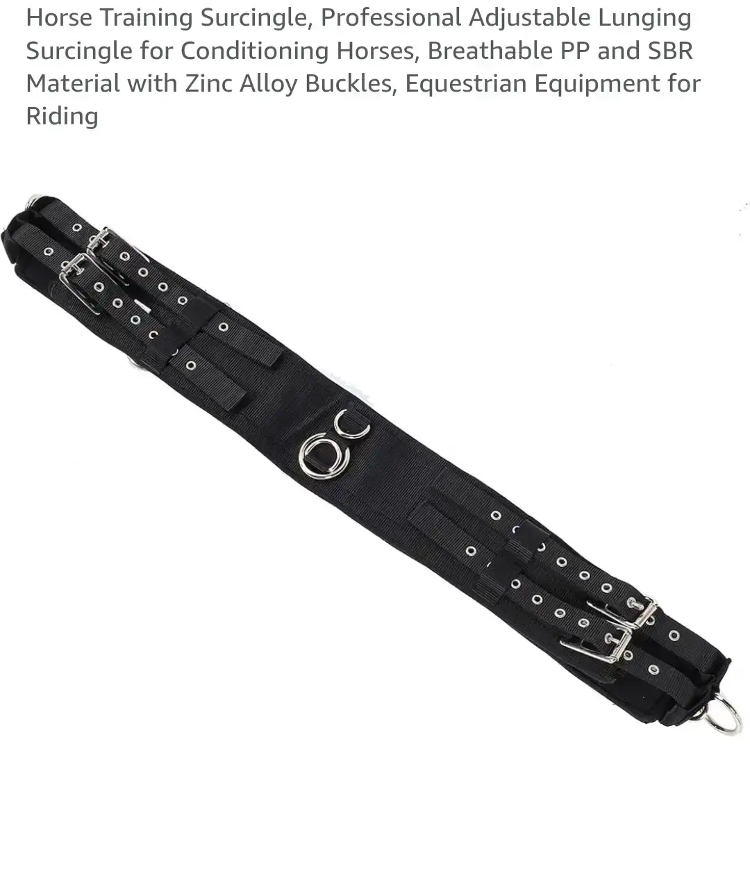 Horse Training Surcingle