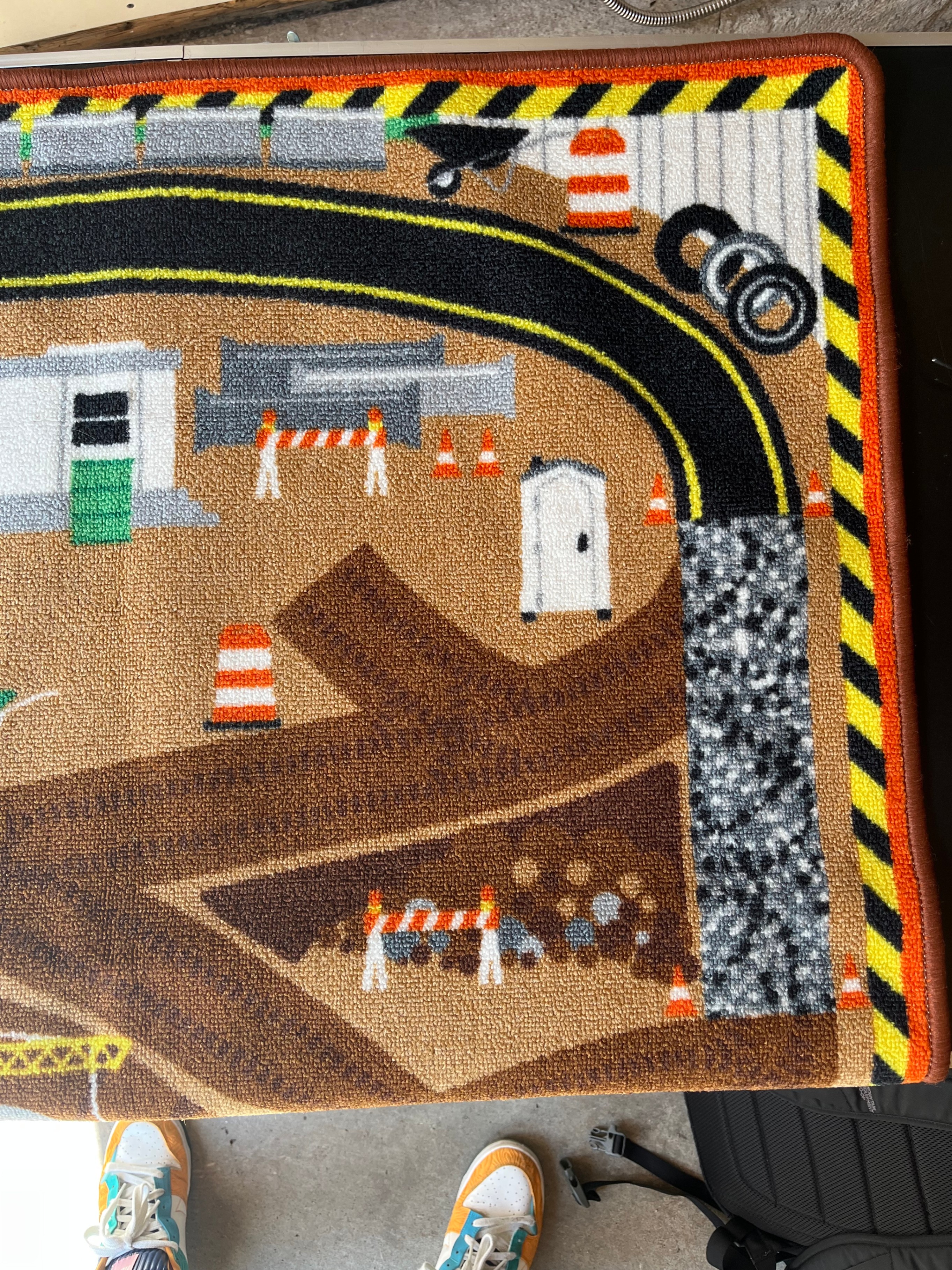 Melissa & Doug Construction Zone Kids Play Rug (39”x36”) - photo 4
