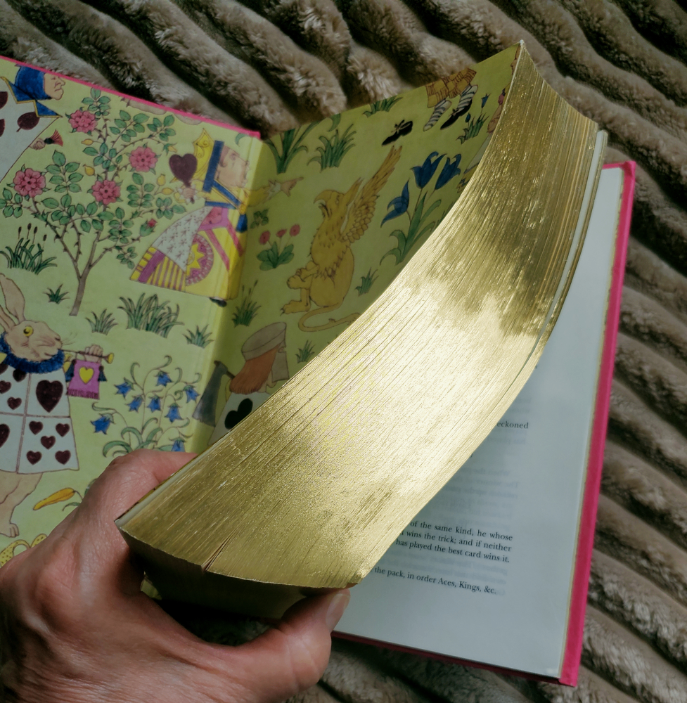 Alice's Adventures in Wonderland - COMPLETE SET, New! Gilded !!! - photo 4