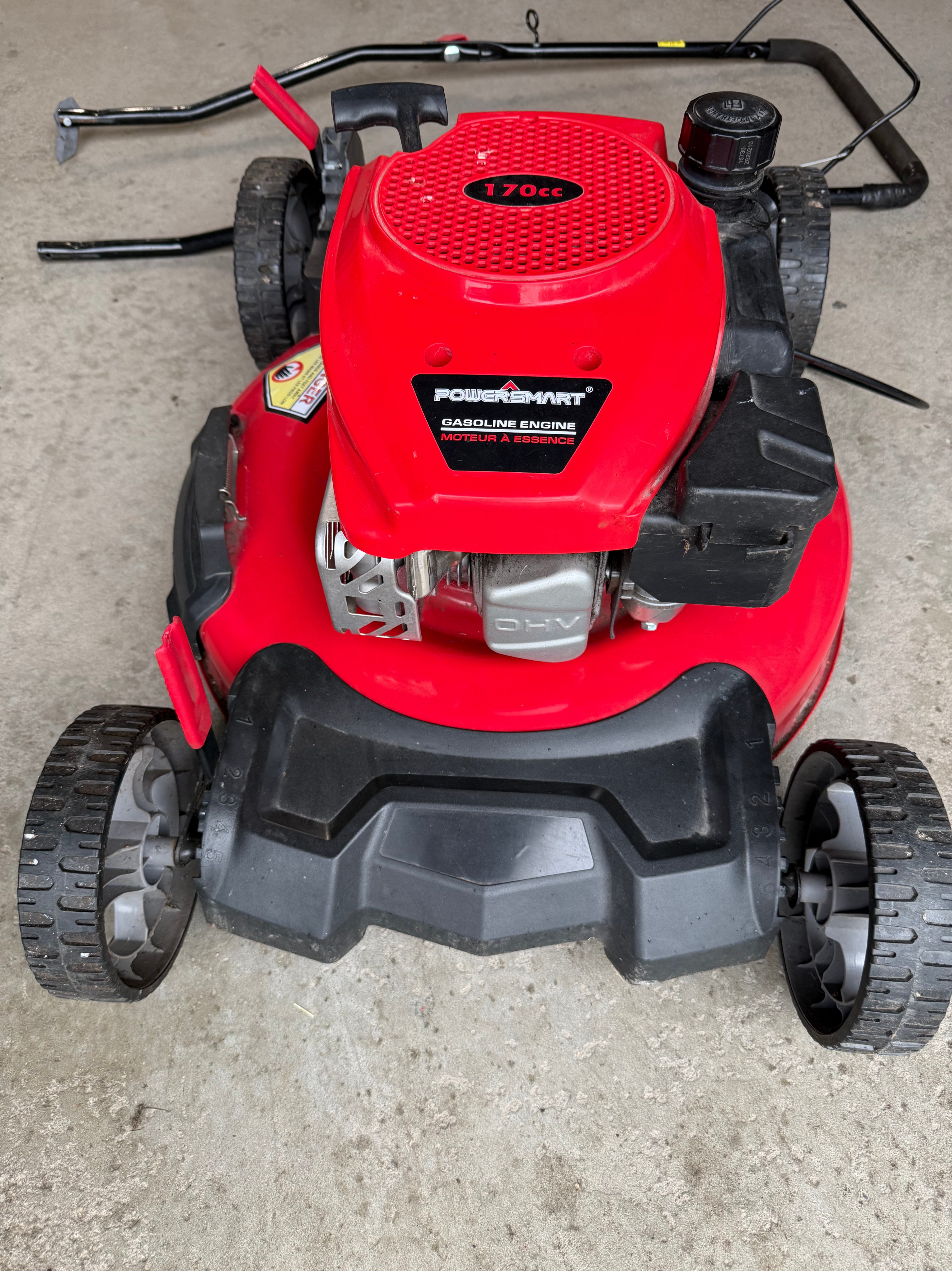 PowerSmart 170cc Gas Lawn Mower - photo 3