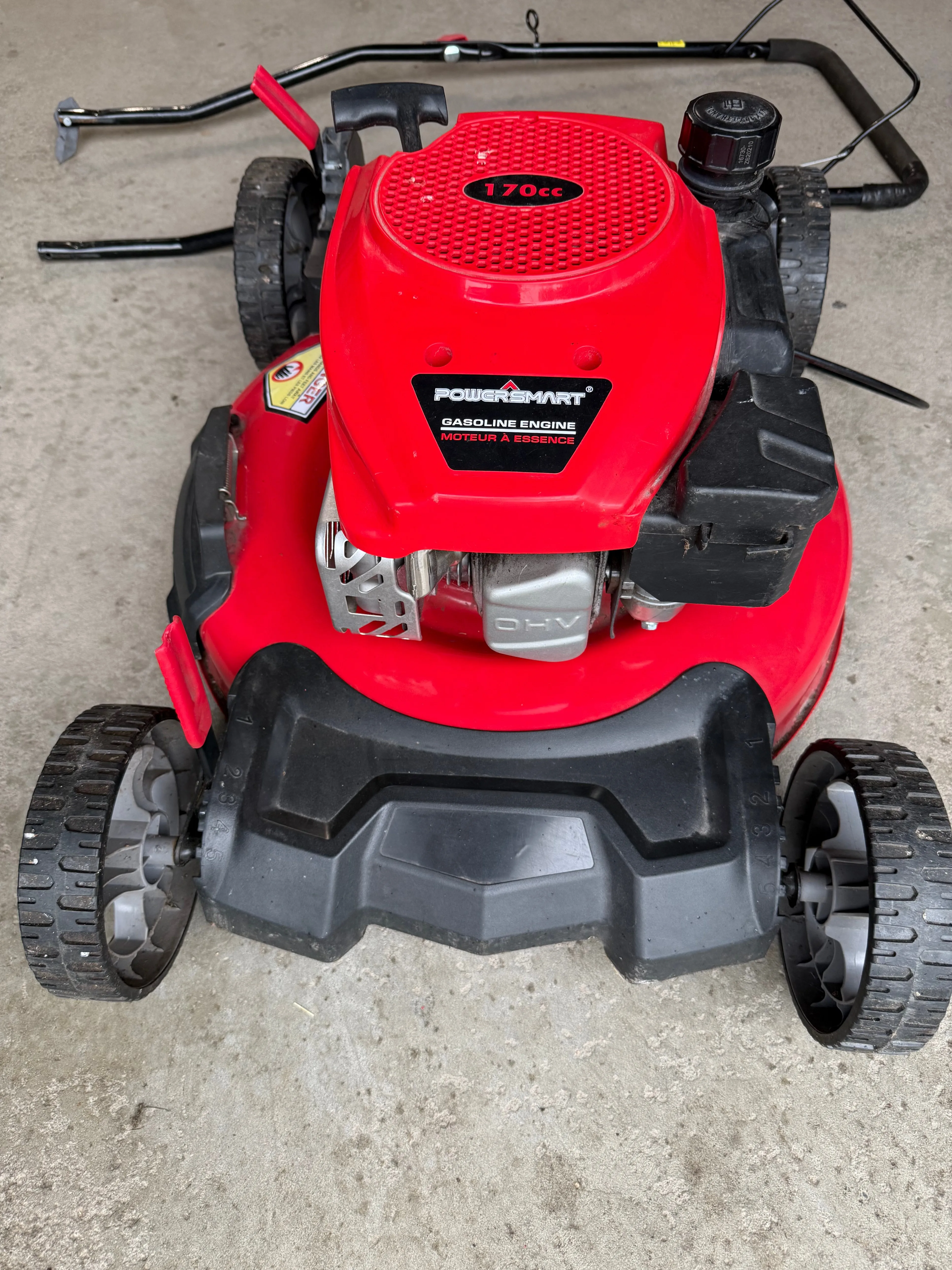 PowerSmart 170cc Gas Lawn Mower - photo 3