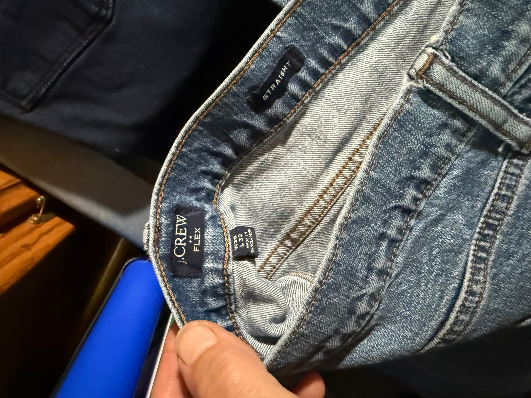 J. Crew Flex Straight Fit Jeans