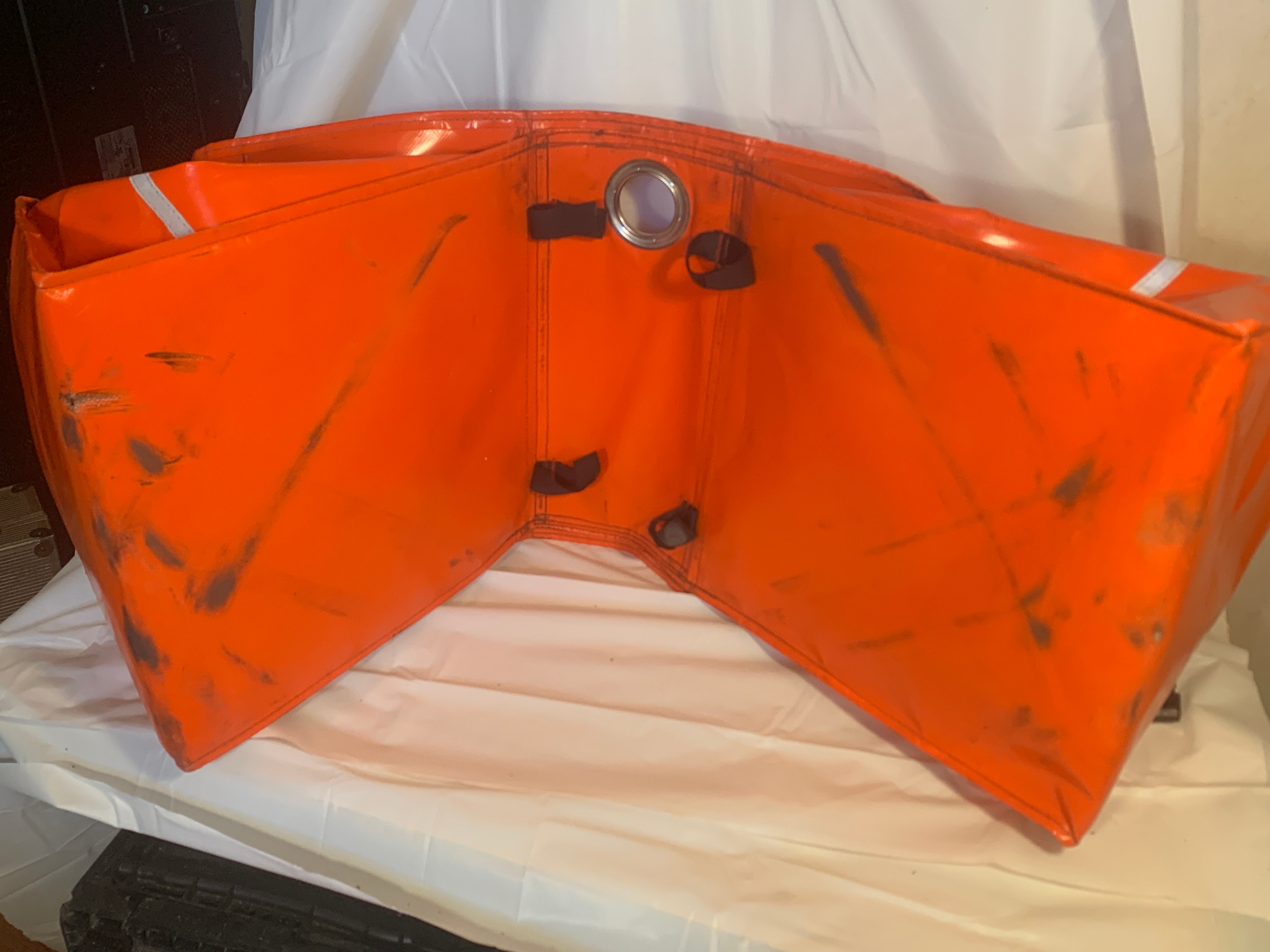 CLARIJS Double Bicycle Pannier Bags – 40L – Orange – Europe Made - photo 3