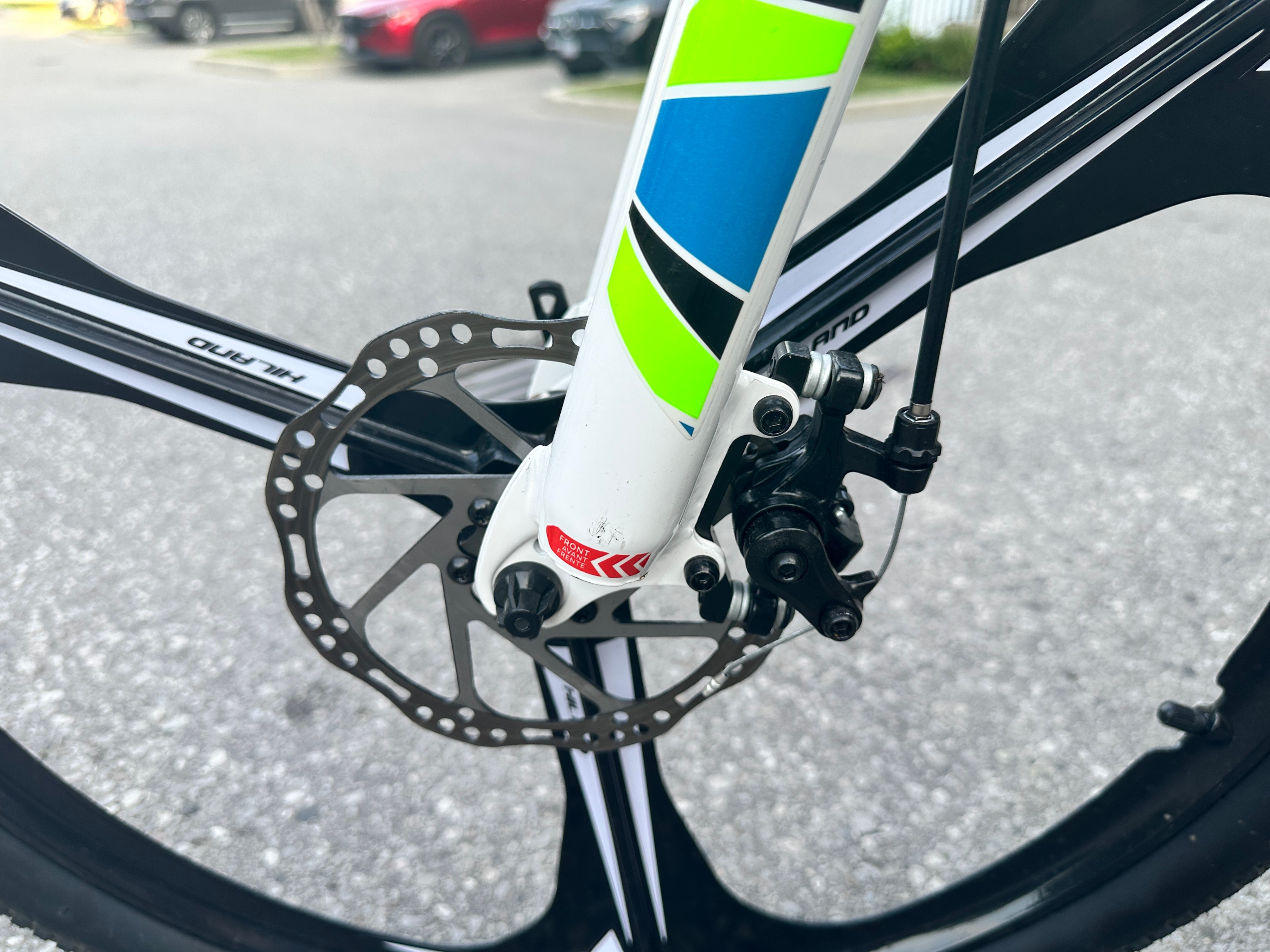 HILAND 26'' Mountain Bike 3-Spokes 21-Speeds Drivetrain Disc-Bra - photo 5