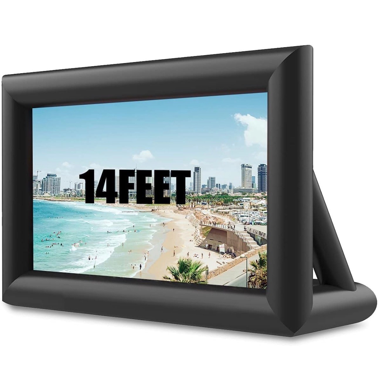Inflatable Projector Screen Outdoor 14ft Supports Front & Rear H