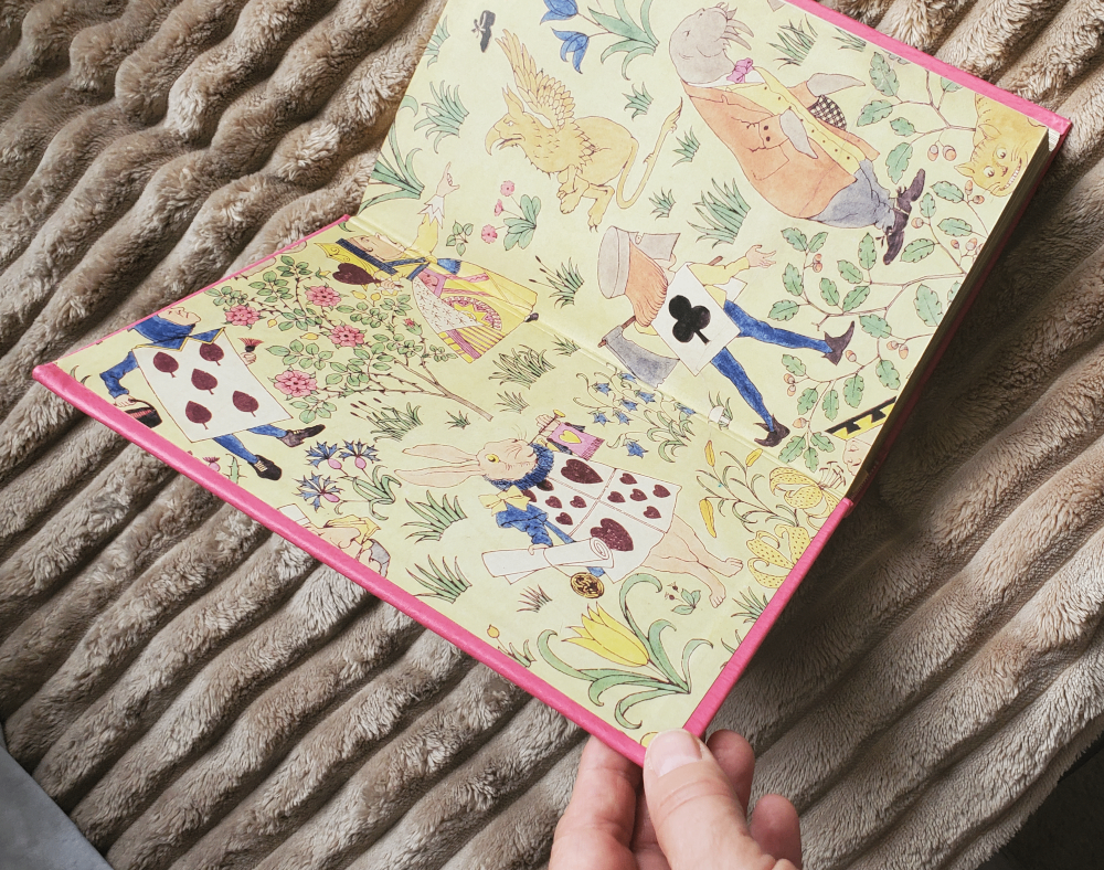 Alice's Adventures in Wonderland - COMPLETE SET, New! Gilded !!! - photo 2